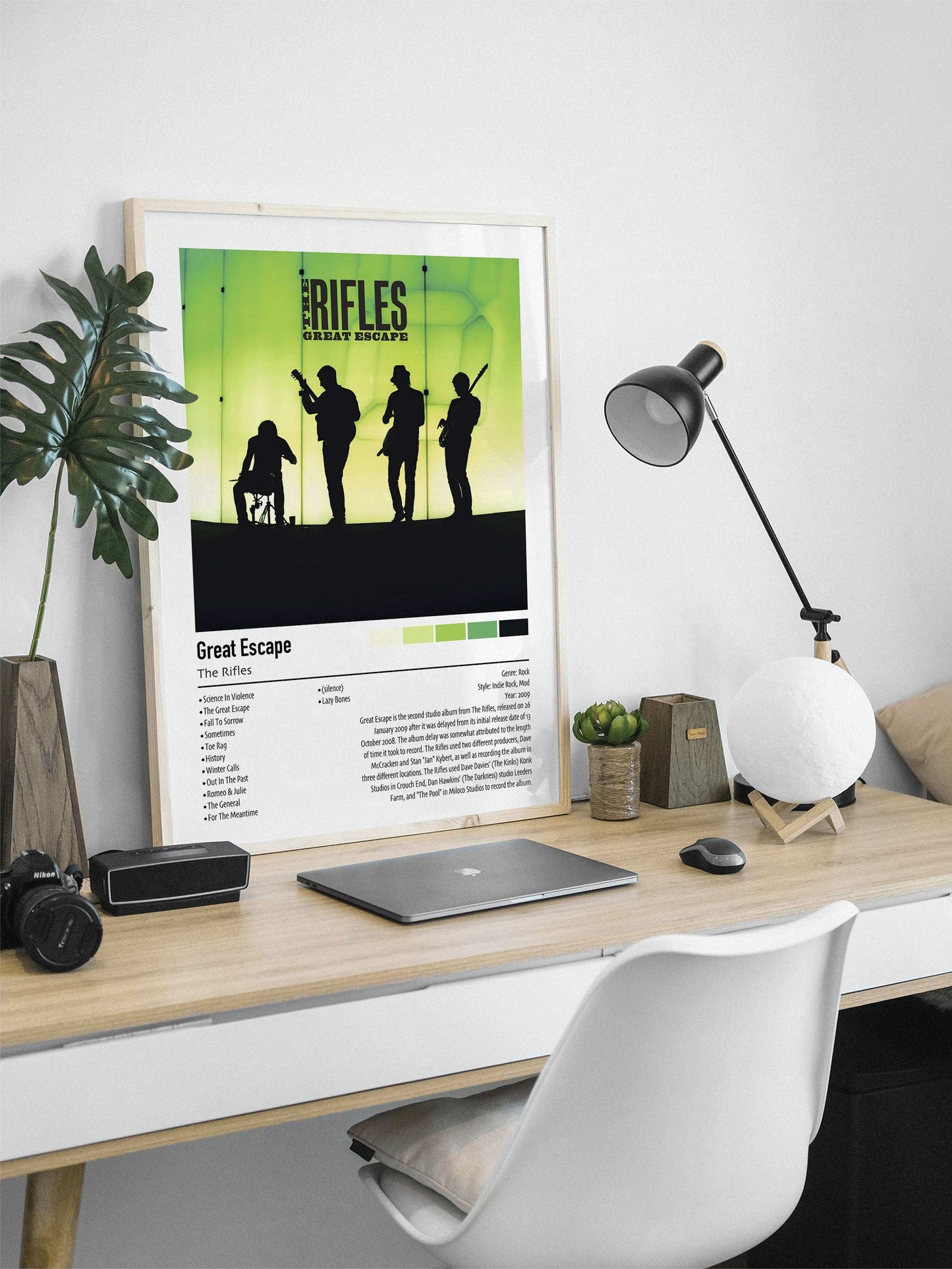 The Rifles | Great Escape | Custom Album Cover Poster Print