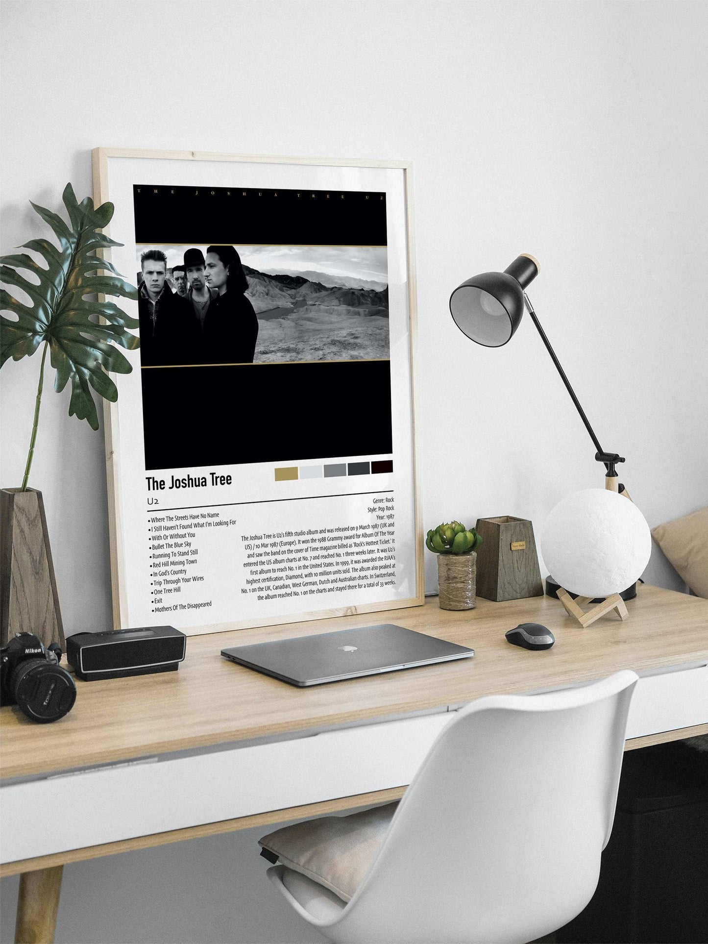 U2 | The Joshua Tree | Custom Album Cover Poster Print