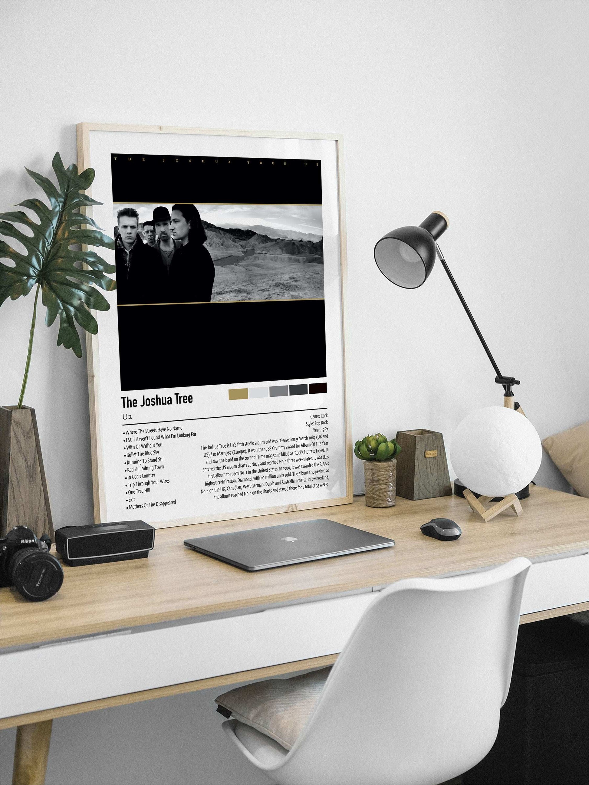 U2 | The Joshua Tree | Custom Album Cover Poster Print