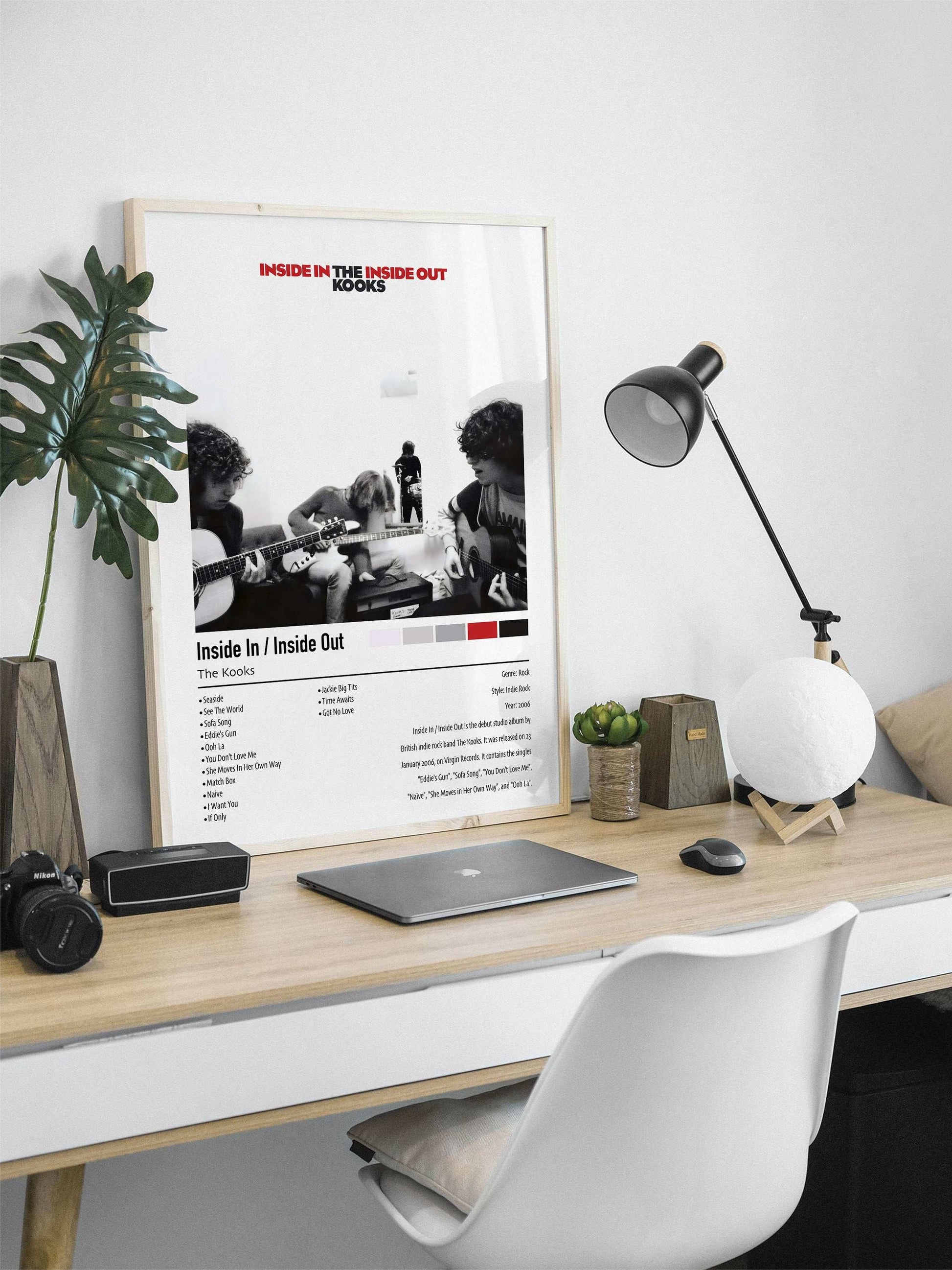 The Kooks | Inside In / Inside Out | Custom Album Cover Poster Print