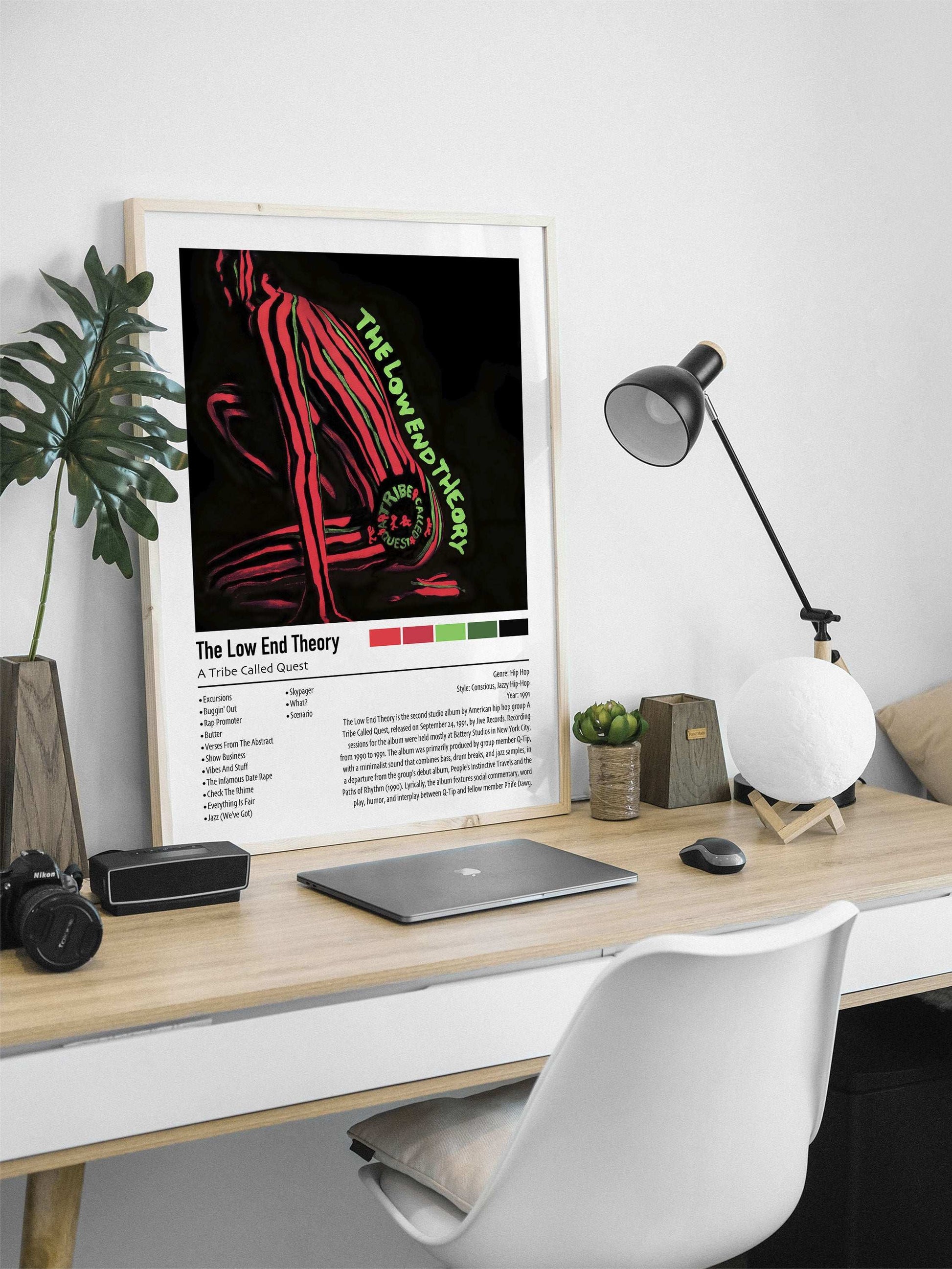 A Tribe Called Quest | The Low End Theory | Custom Album Cover Poster Print