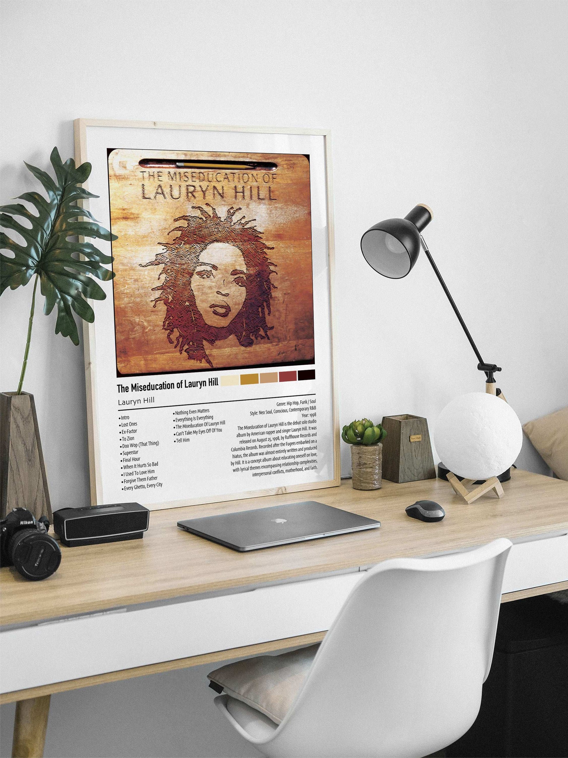 Lauryn Hill | The Miseducation of Lauryn Hill | Custom Album Cover Poster Print