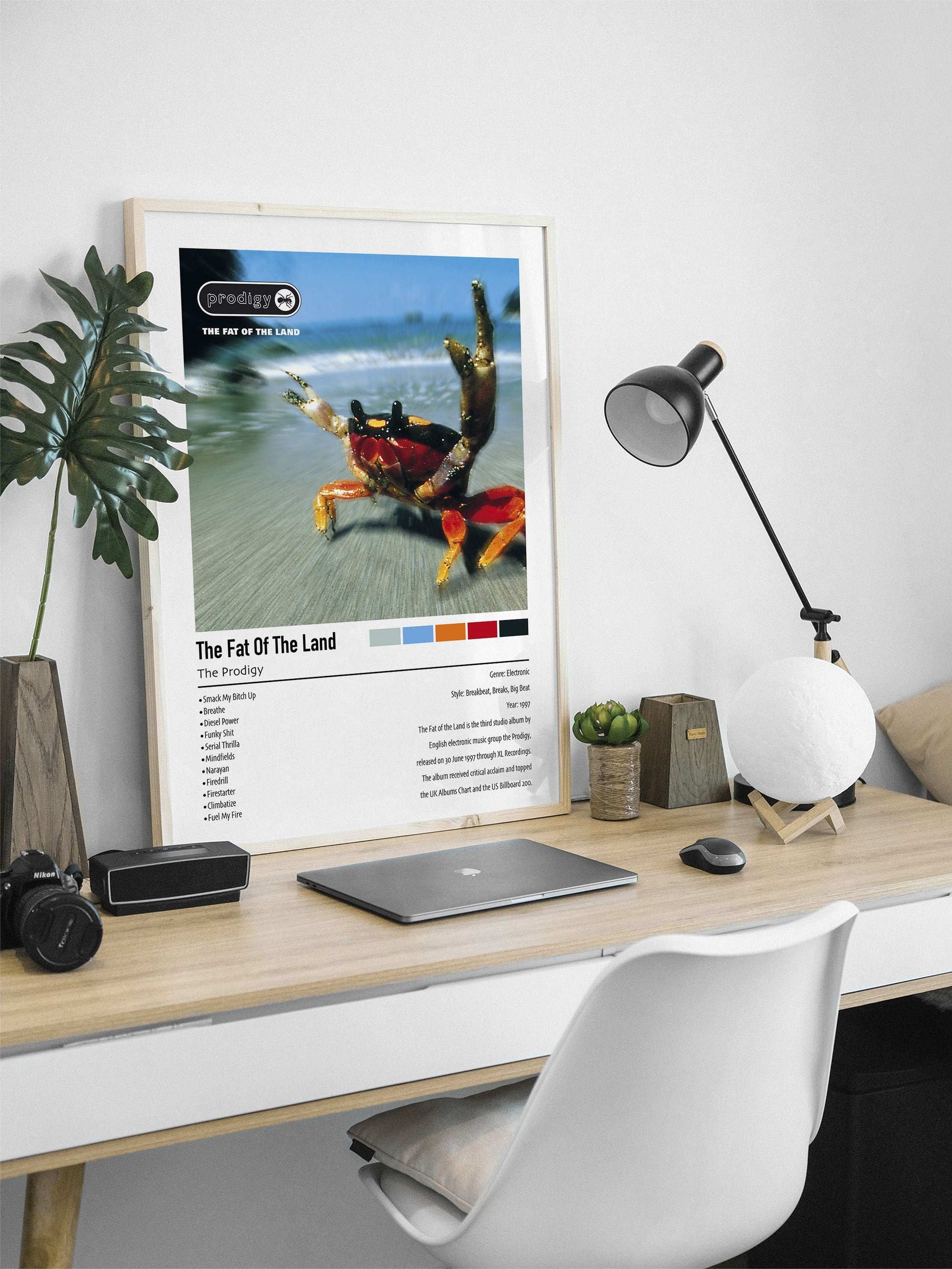 The Prodigy | The Fat Of The Land | Custom Album Cover Poster Print