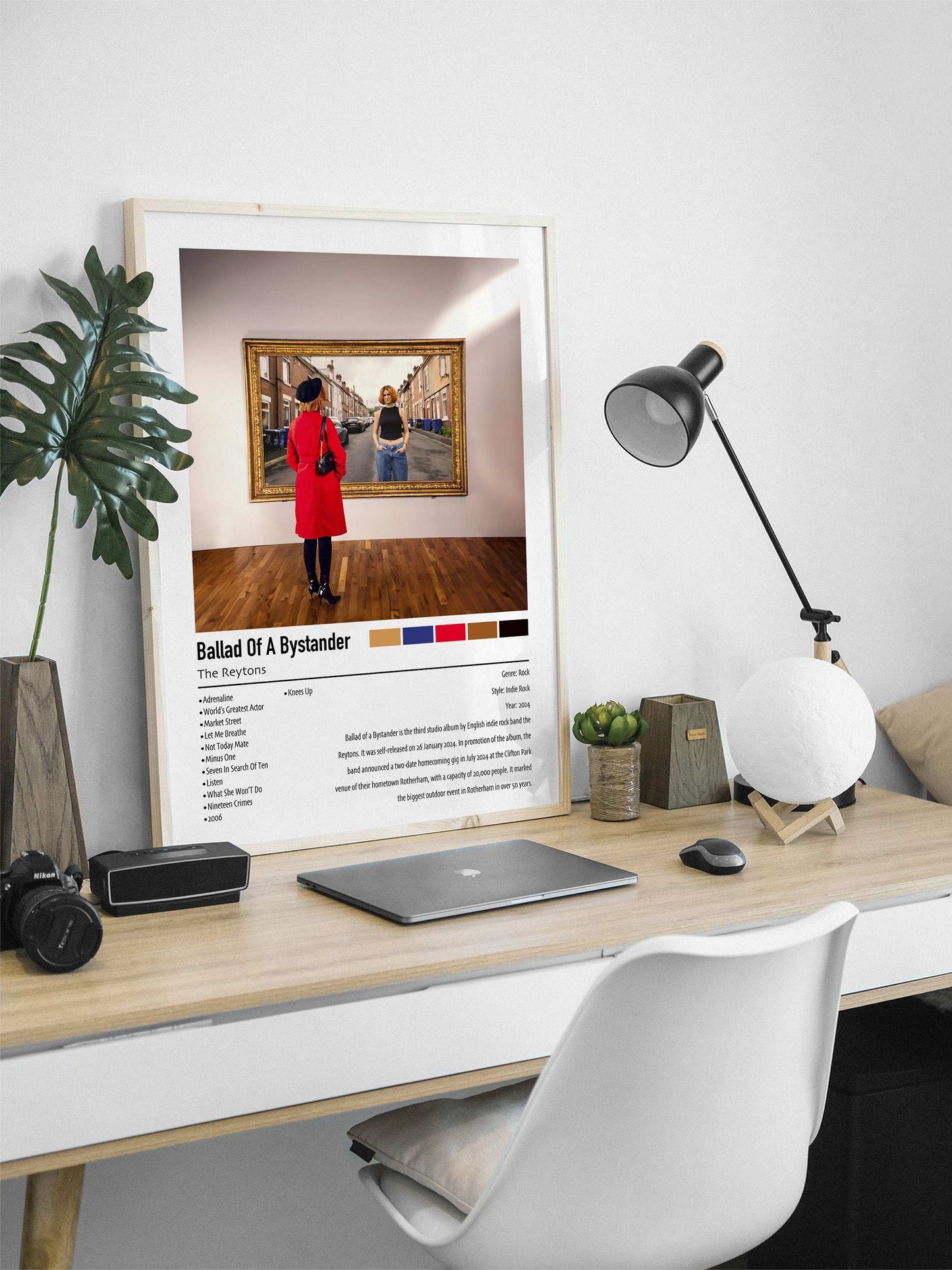 The Reytons | Ballad Of A Bystander | Custom Album Cover Poster Print