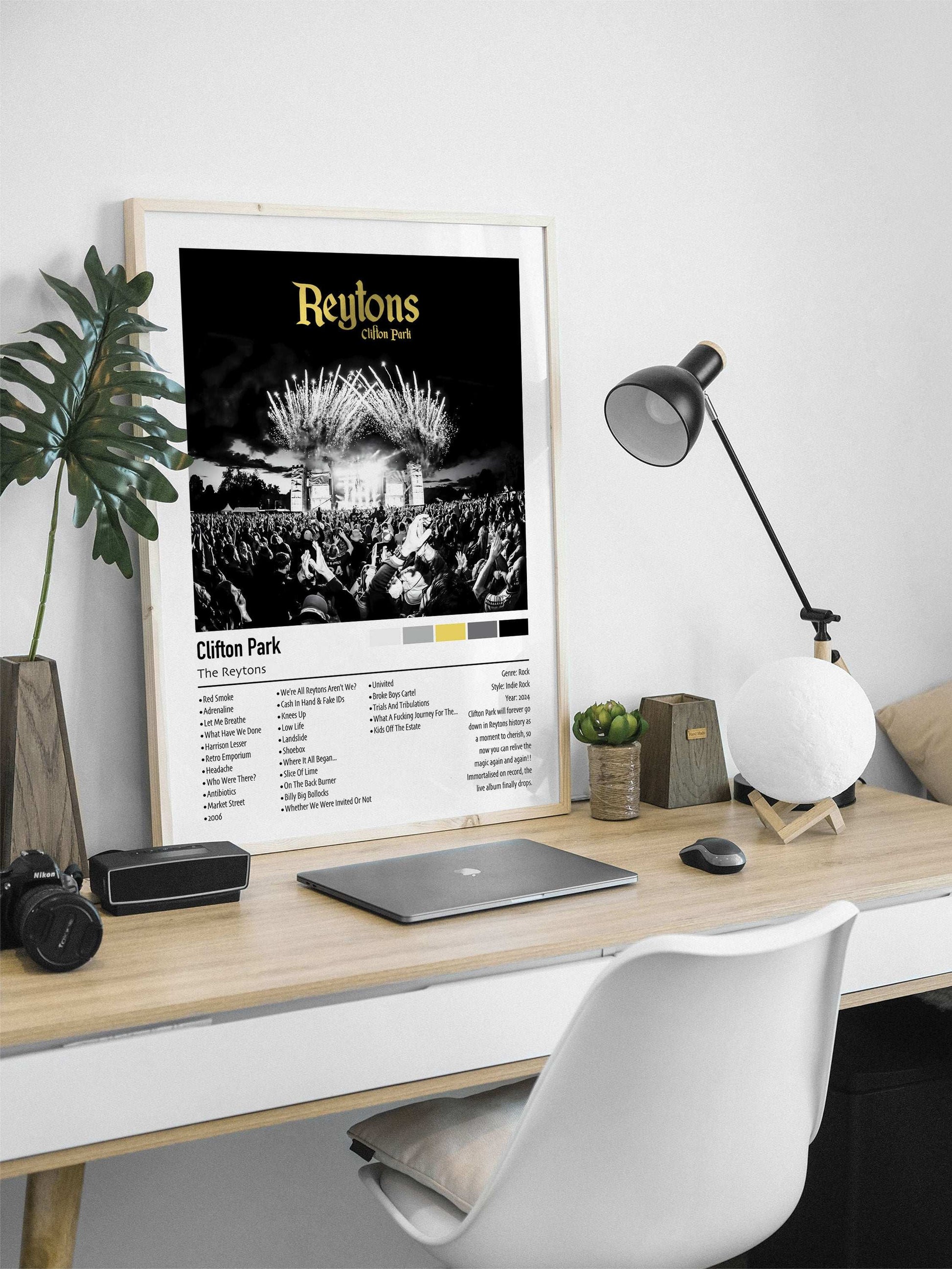 The Reytons | Clifton Park | Custom Album Cover Poster Print