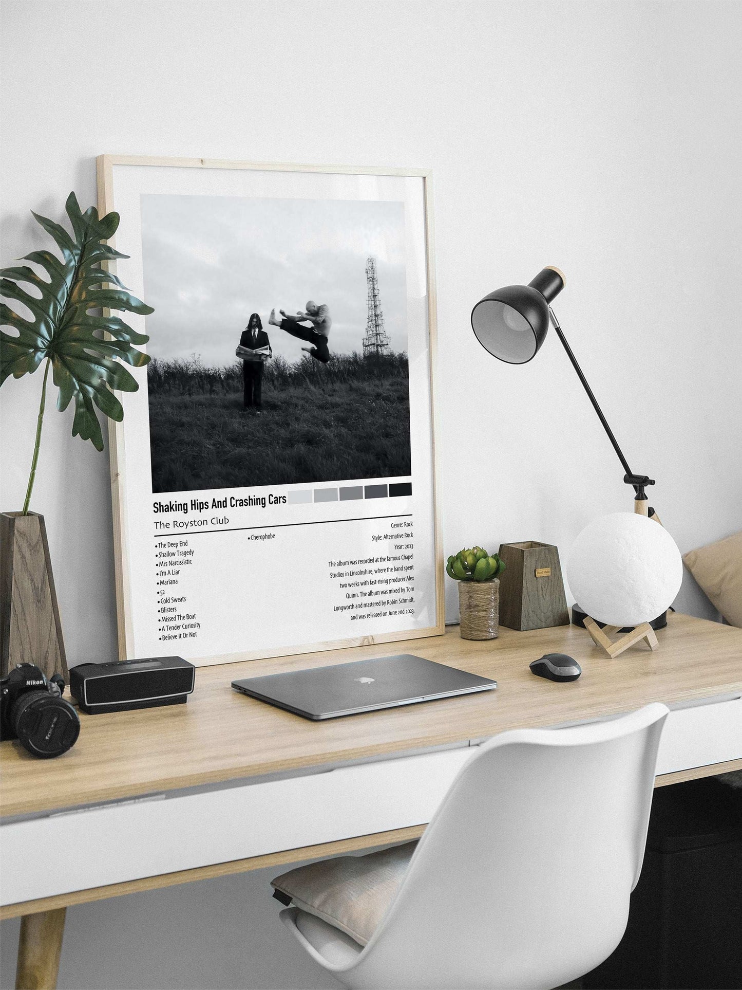 The Royston Club | Shaking Hips And Crashing Cars | Custom Album Cover Poster Print