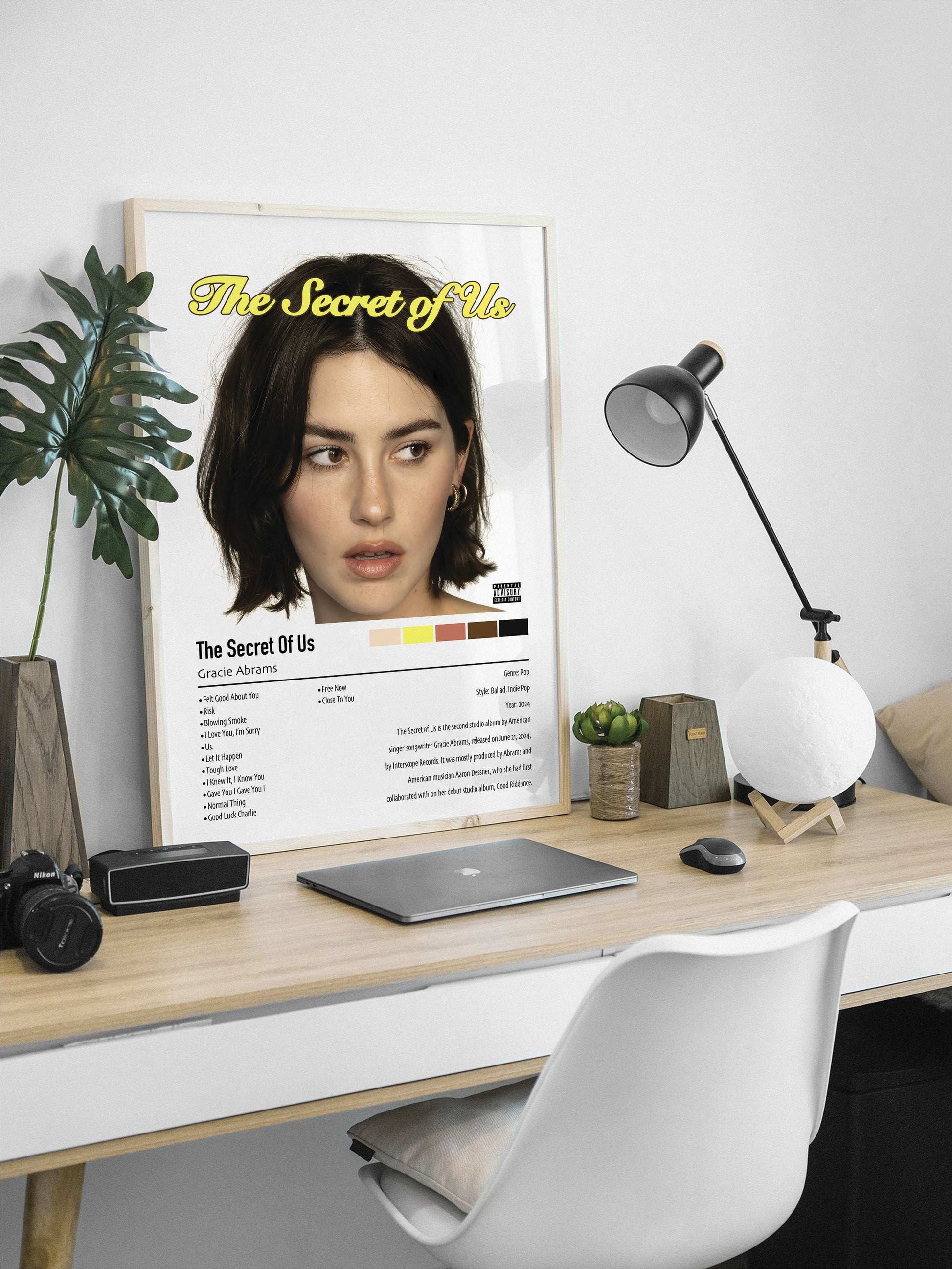 Gracie Abrams | The Secret Of Us | Custom Album Cover Poster Print