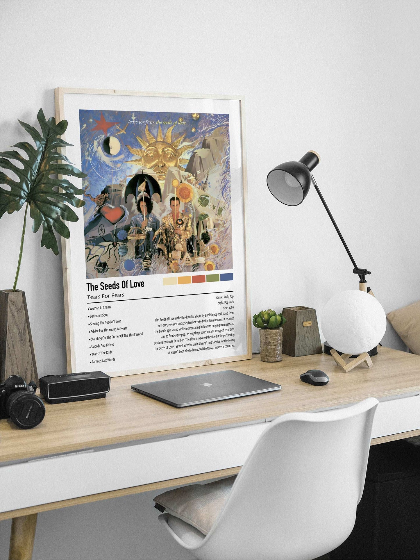 Tears For Fears | The Seeds Of Love | Custom Album Cover Poster Print