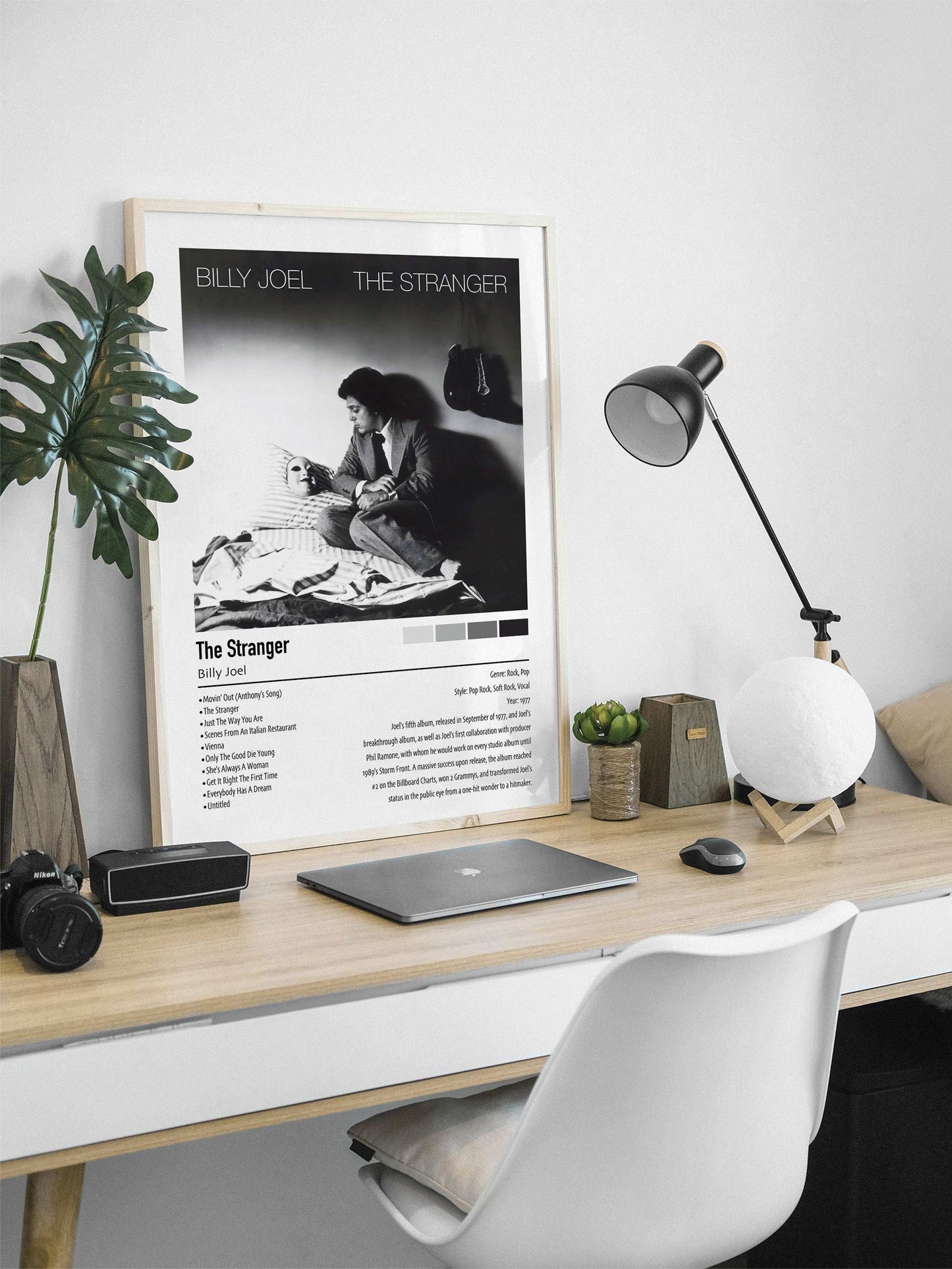 Billy Joel | The Stranger| Custom Album Cover Poster Print