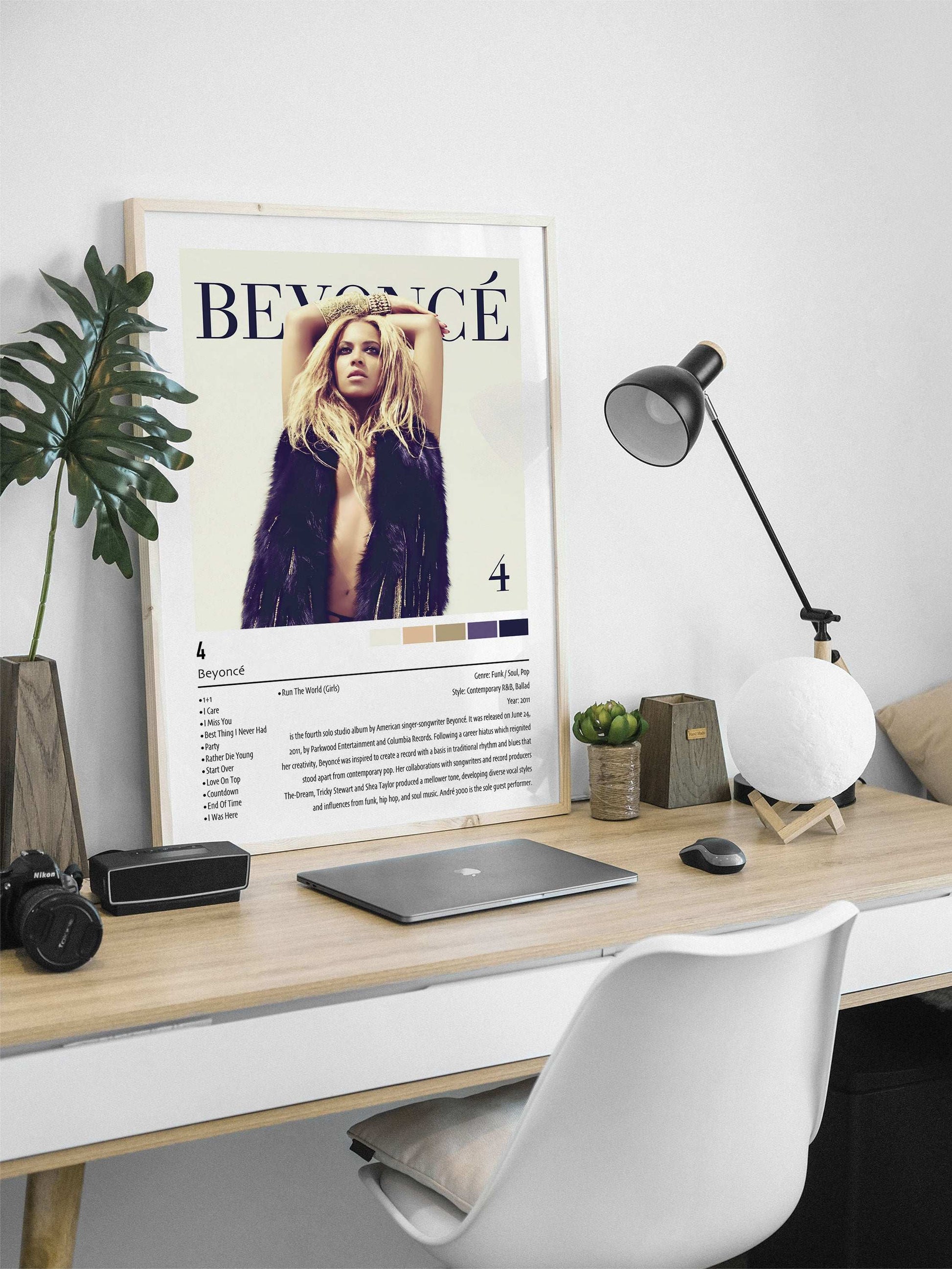 Beyoncé | 4 | Custom Album Cover Poster Print