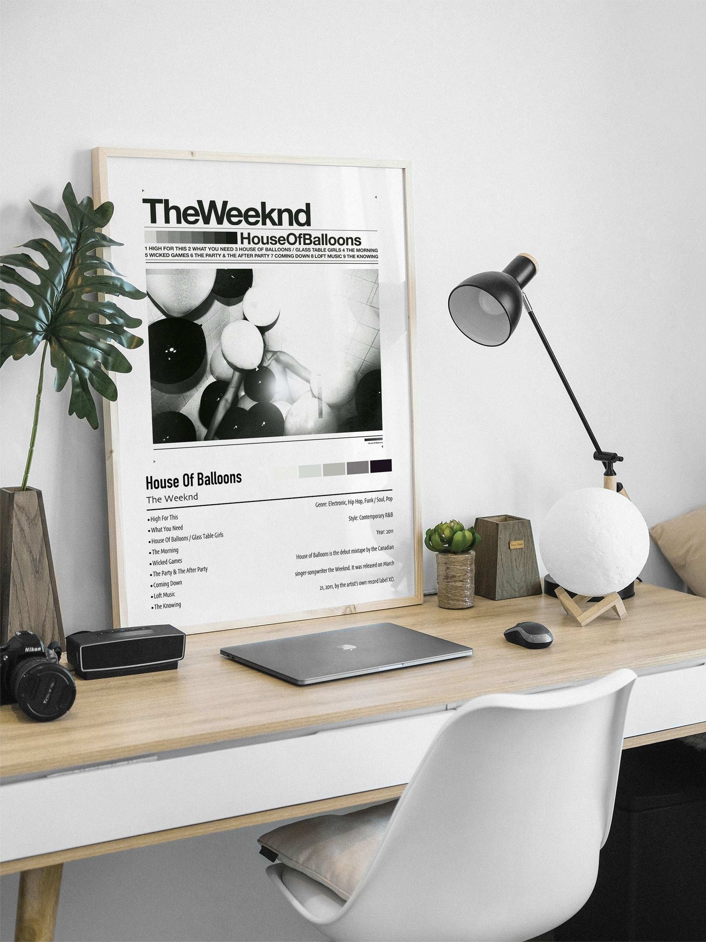 The Weeknd | House Of Balloons | Custom Album Cover Poster Print