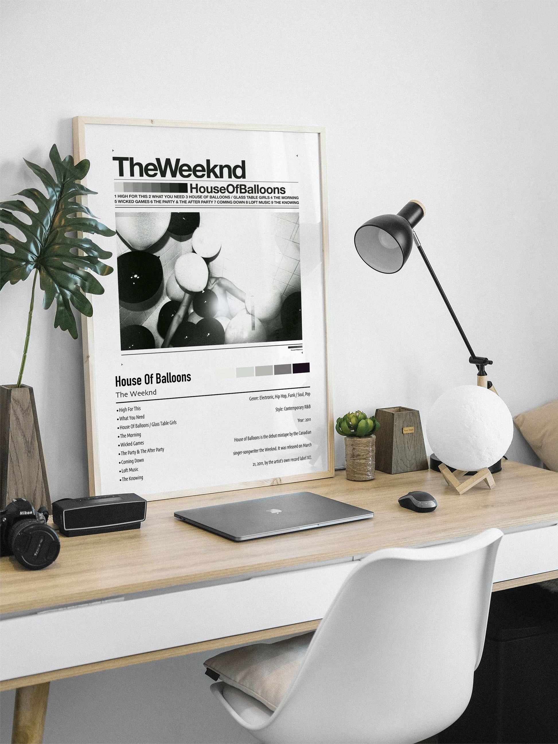 The Weeknd | House Of Balloons | Custom Album Cover Poster Print