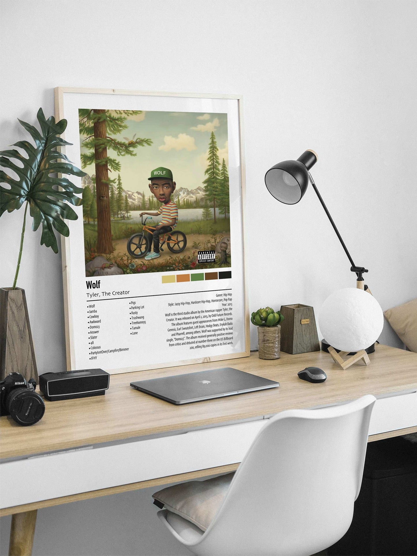 Tyler, The Creator | Wolf | Custom Album Cover Poster Print