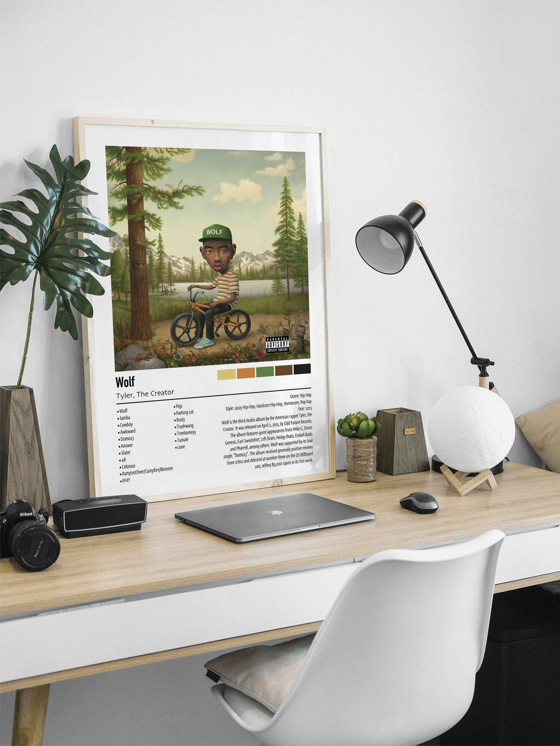 Tyler, The Creator | Wolf | Custom Album Cover Poster Print