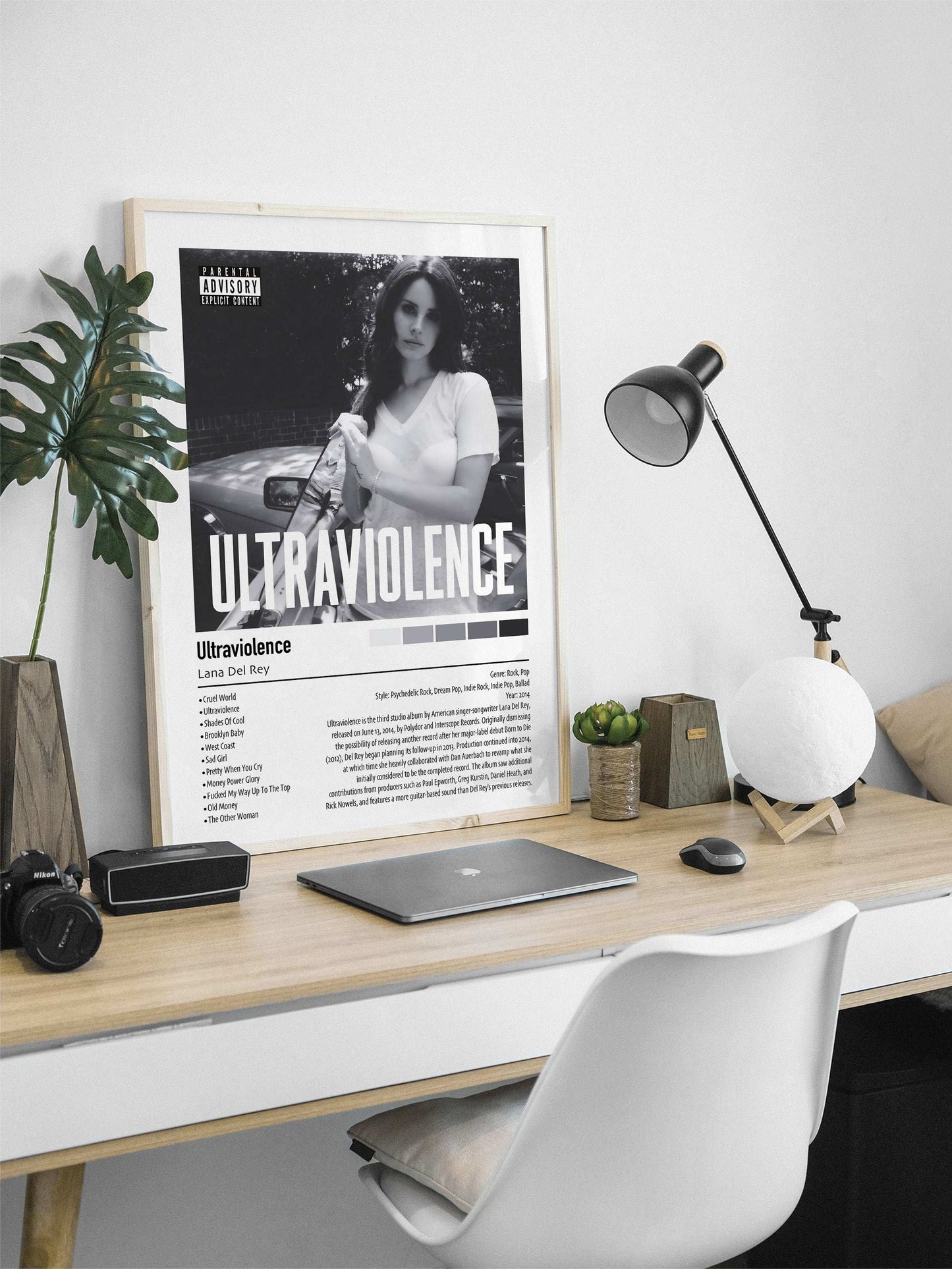 Lana Del Rey | Ultraviolence | Custom Album Cover Poster Print