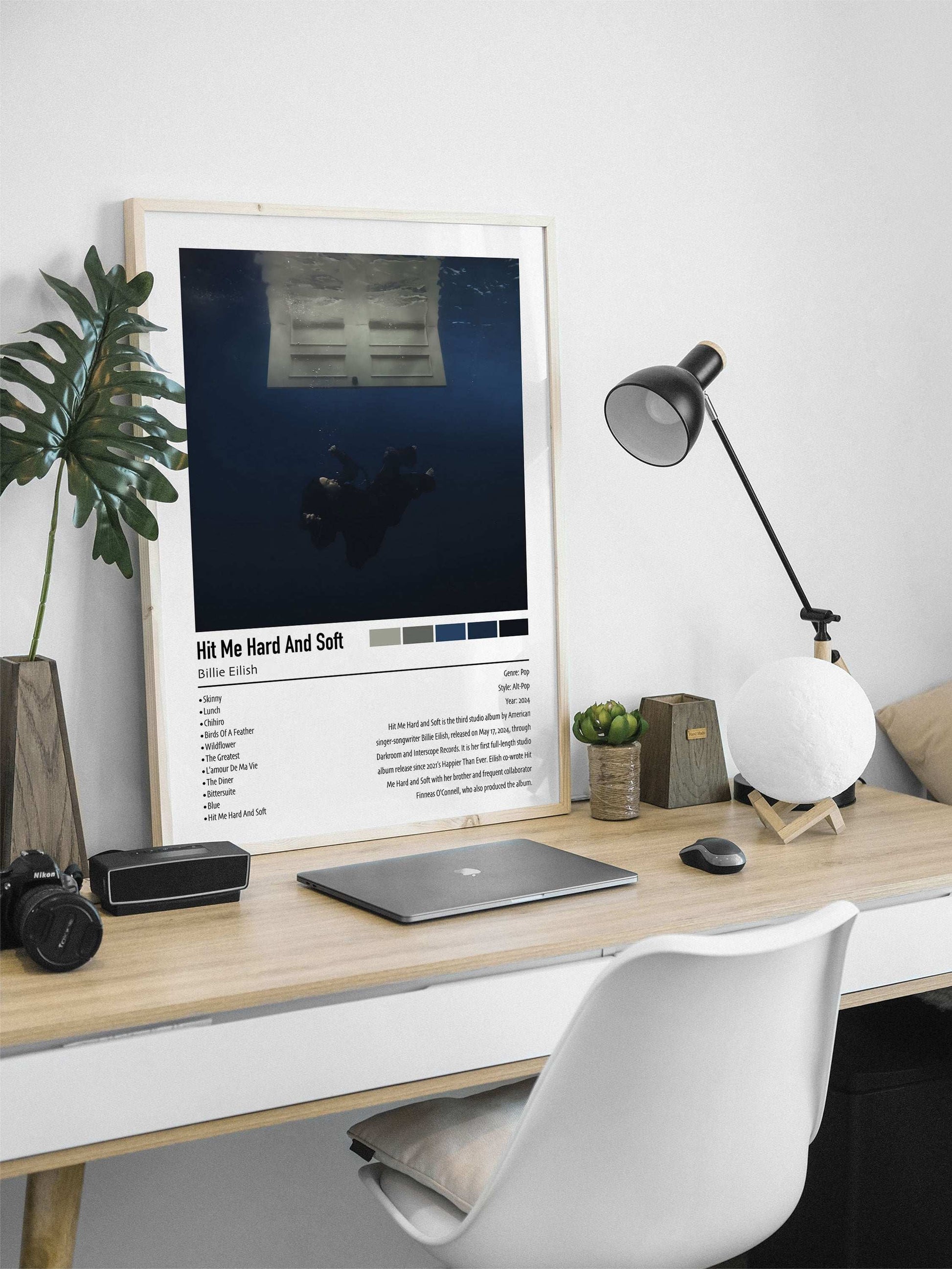 Billie Eilish | Hit Me Hard And Soft | Custom Album Cover Poster Print