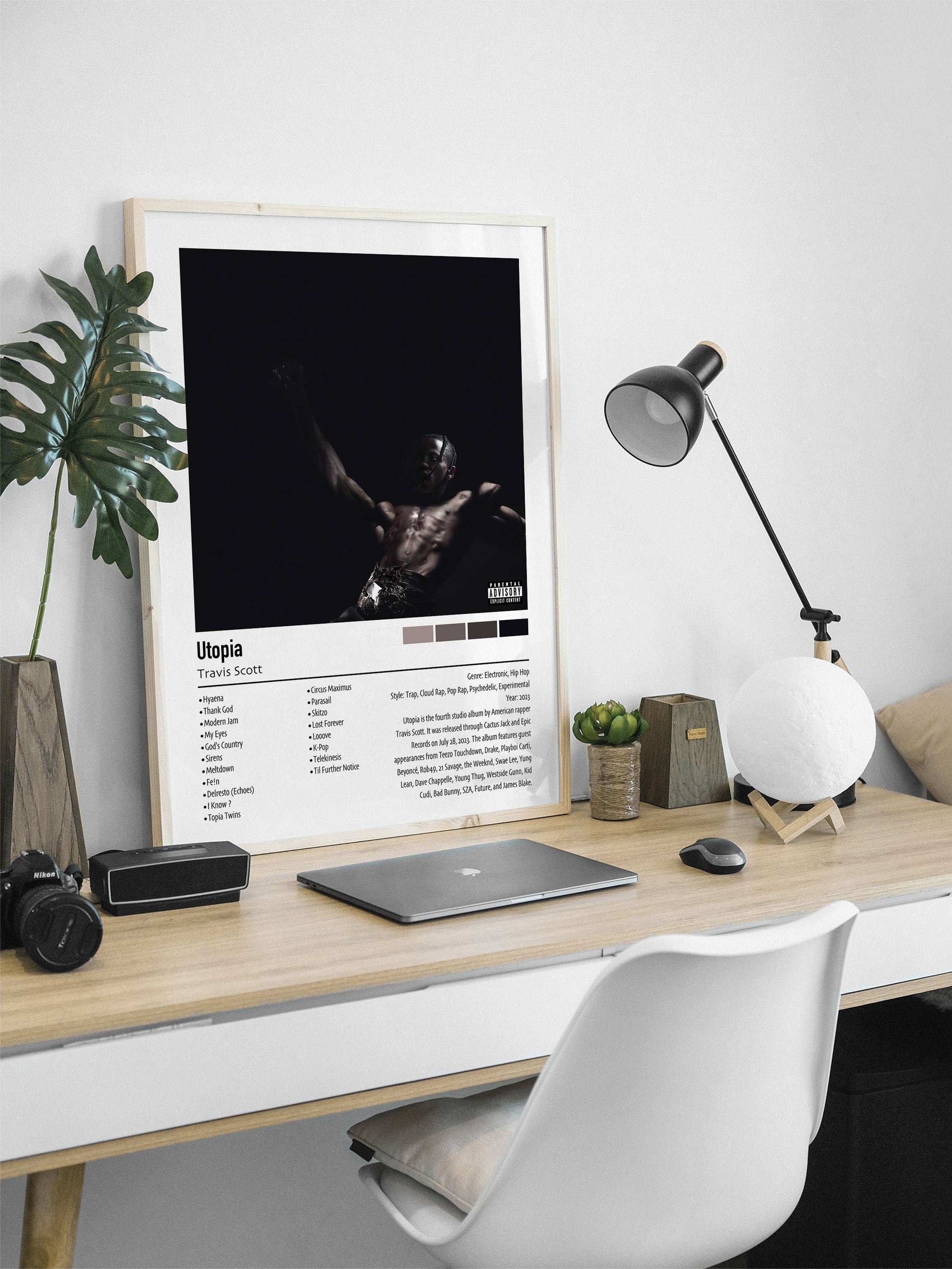 Travis Scott | Utopia | Custom Album Cover Poster Print