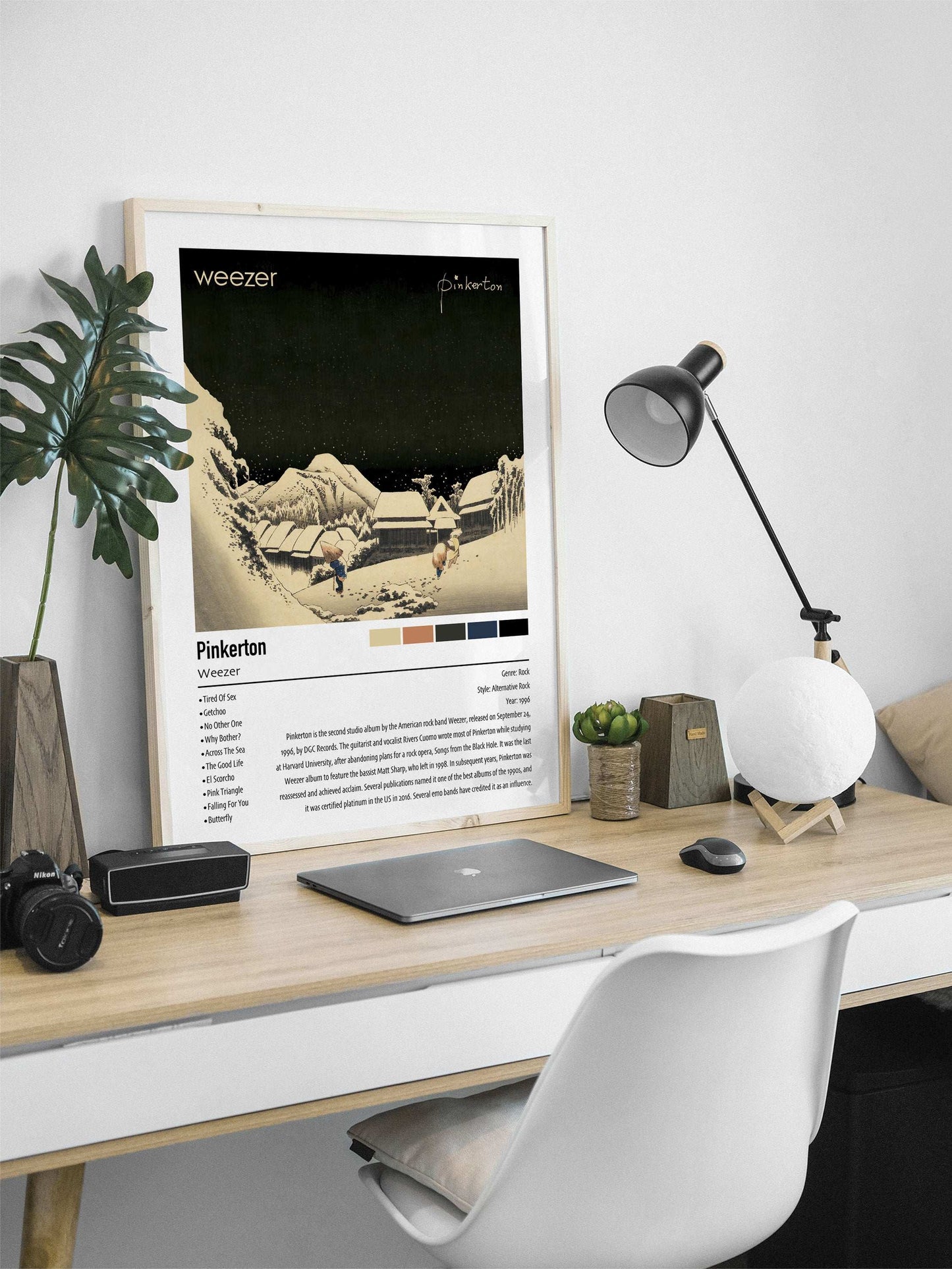 Weezer | Pinkerton | Custom Album Cover Poster Print