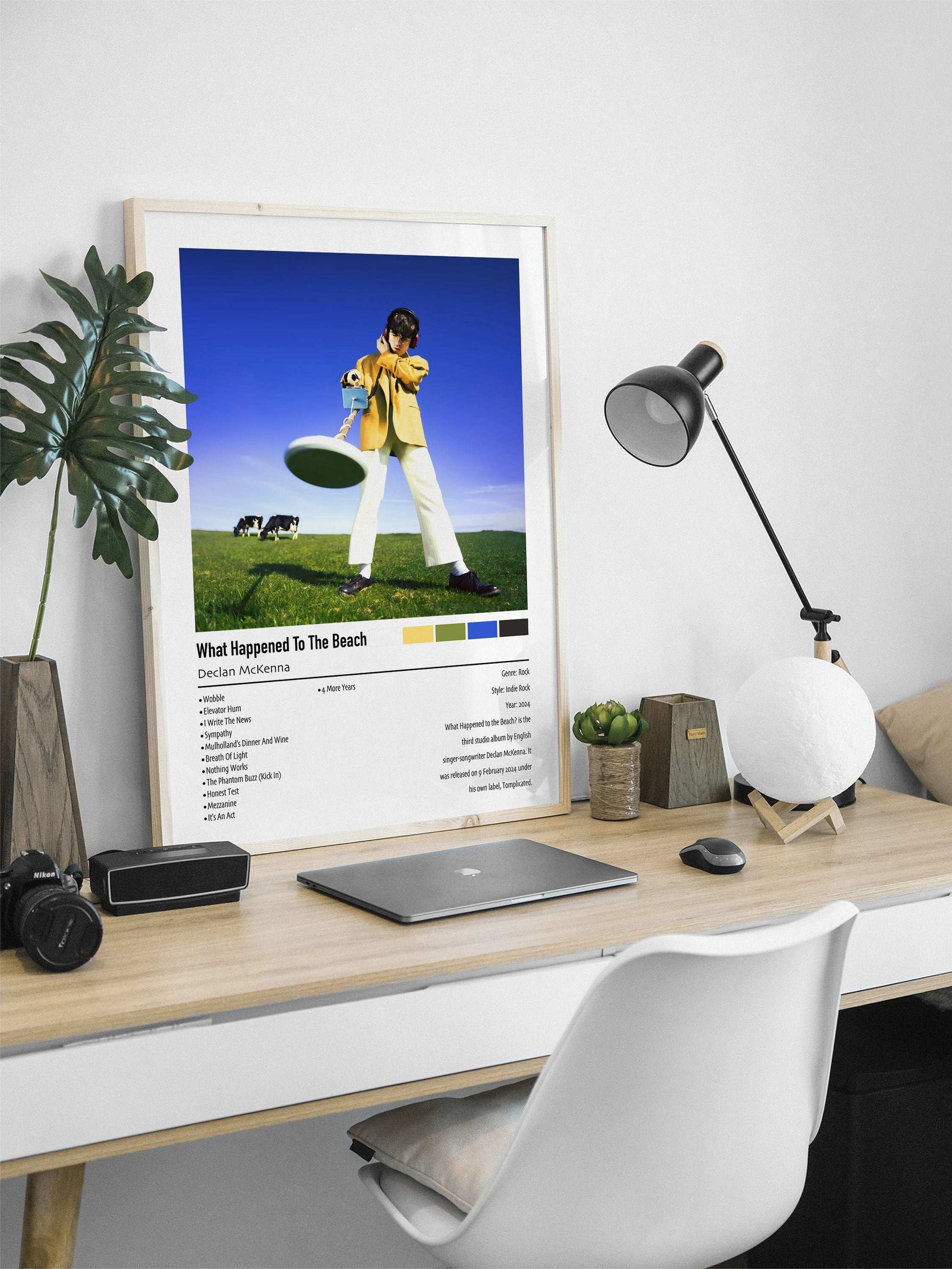 Declan McKenna | What Happened To The Beach | Custom Album Cover Poster Print