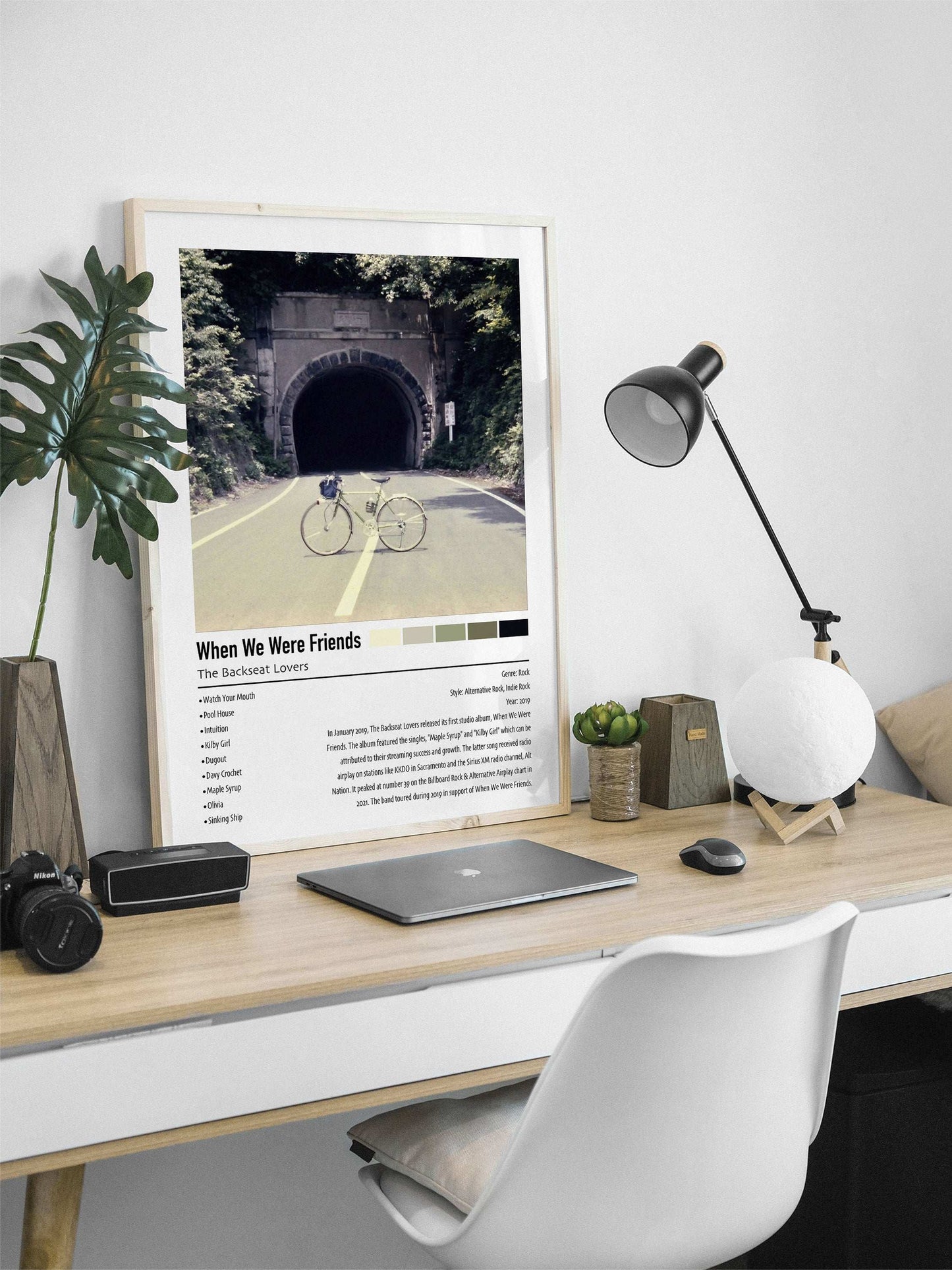 The Backseat Lovers | When We Were Friends | Custom Album Cover Poster Print