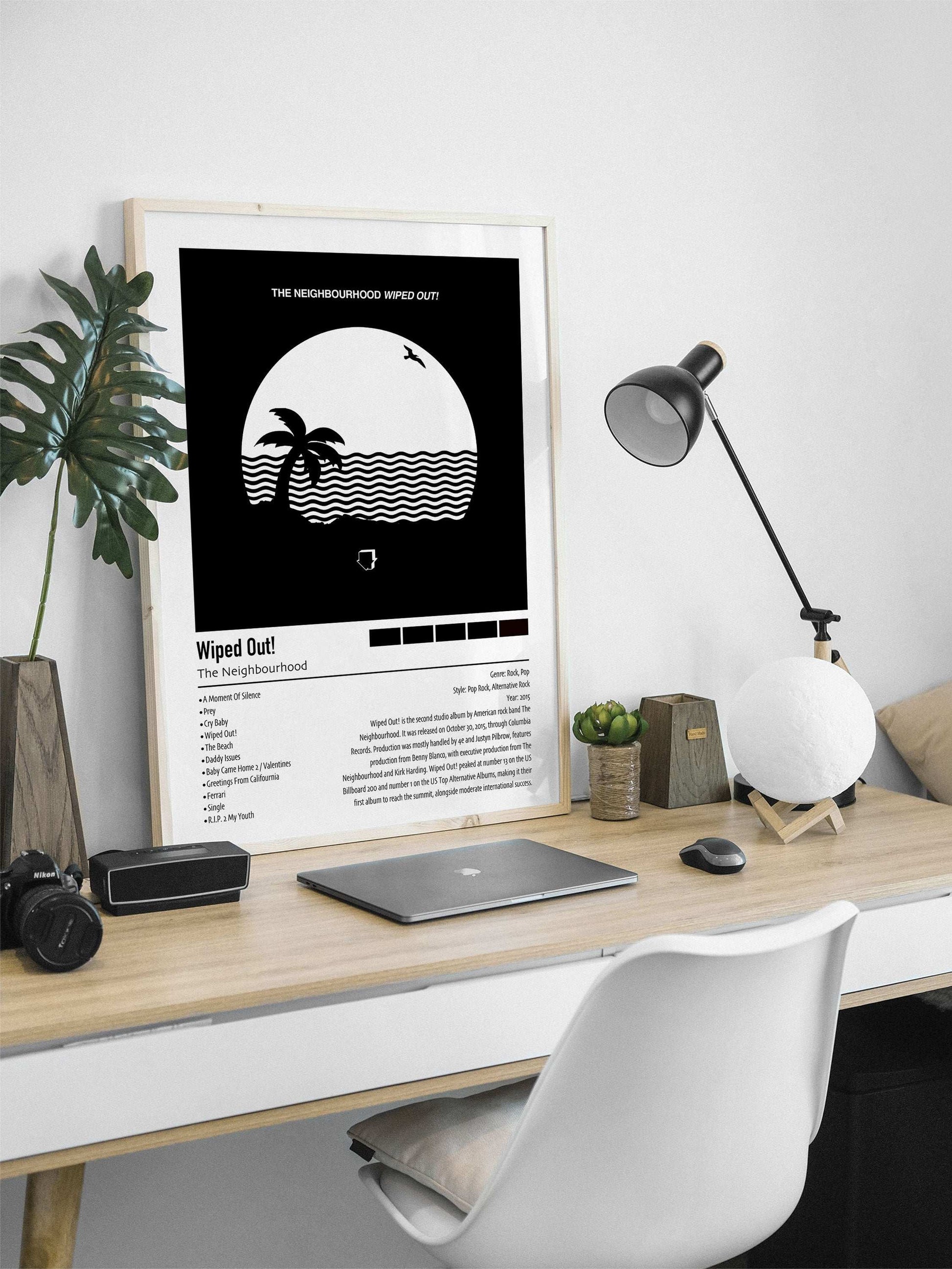 The Neighbourhood | Wiped Out! | Custom Album Cover Poster Print