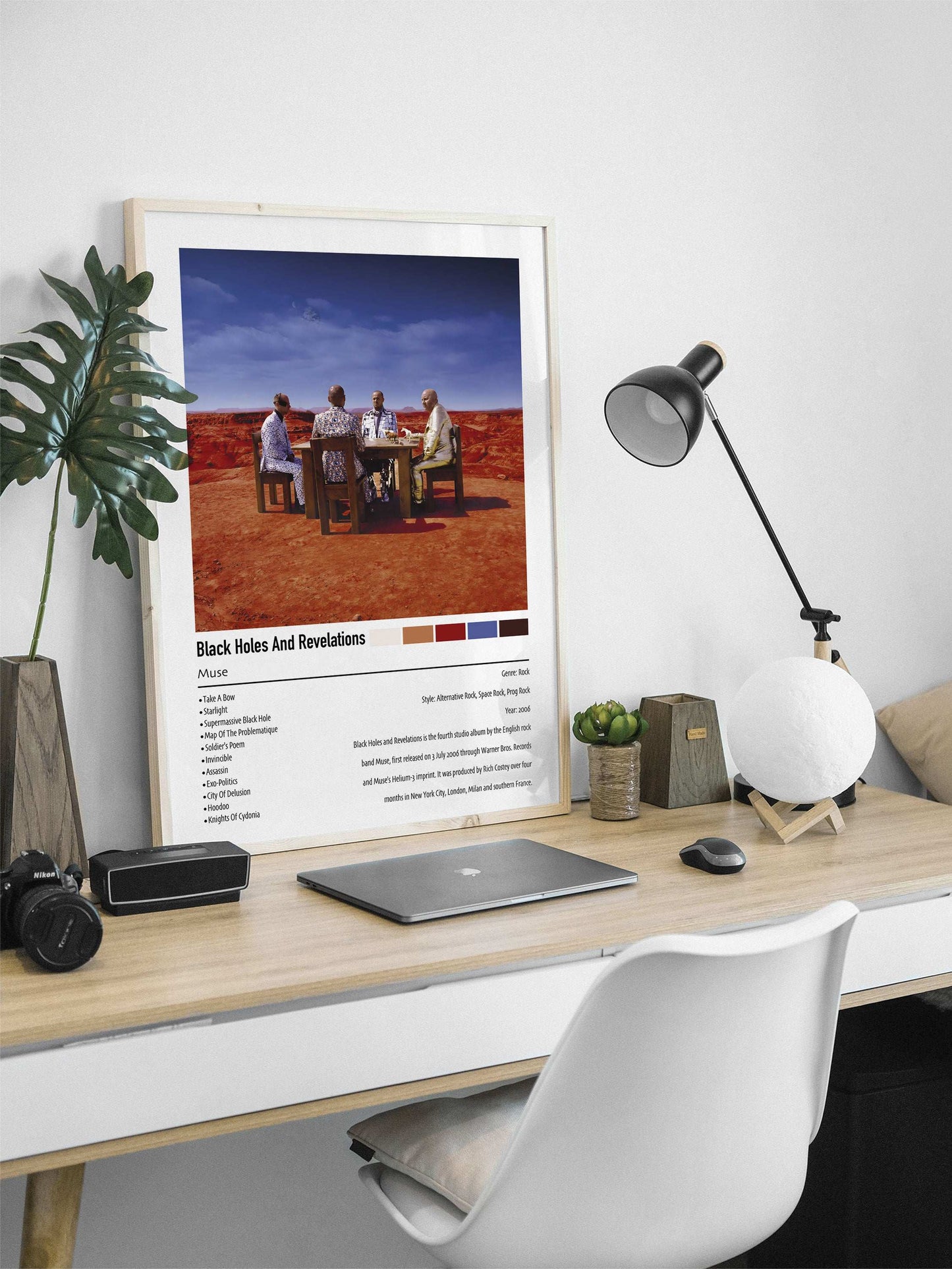 Muse | Black Holes And Revelations | Custom Album Cover Poster Print