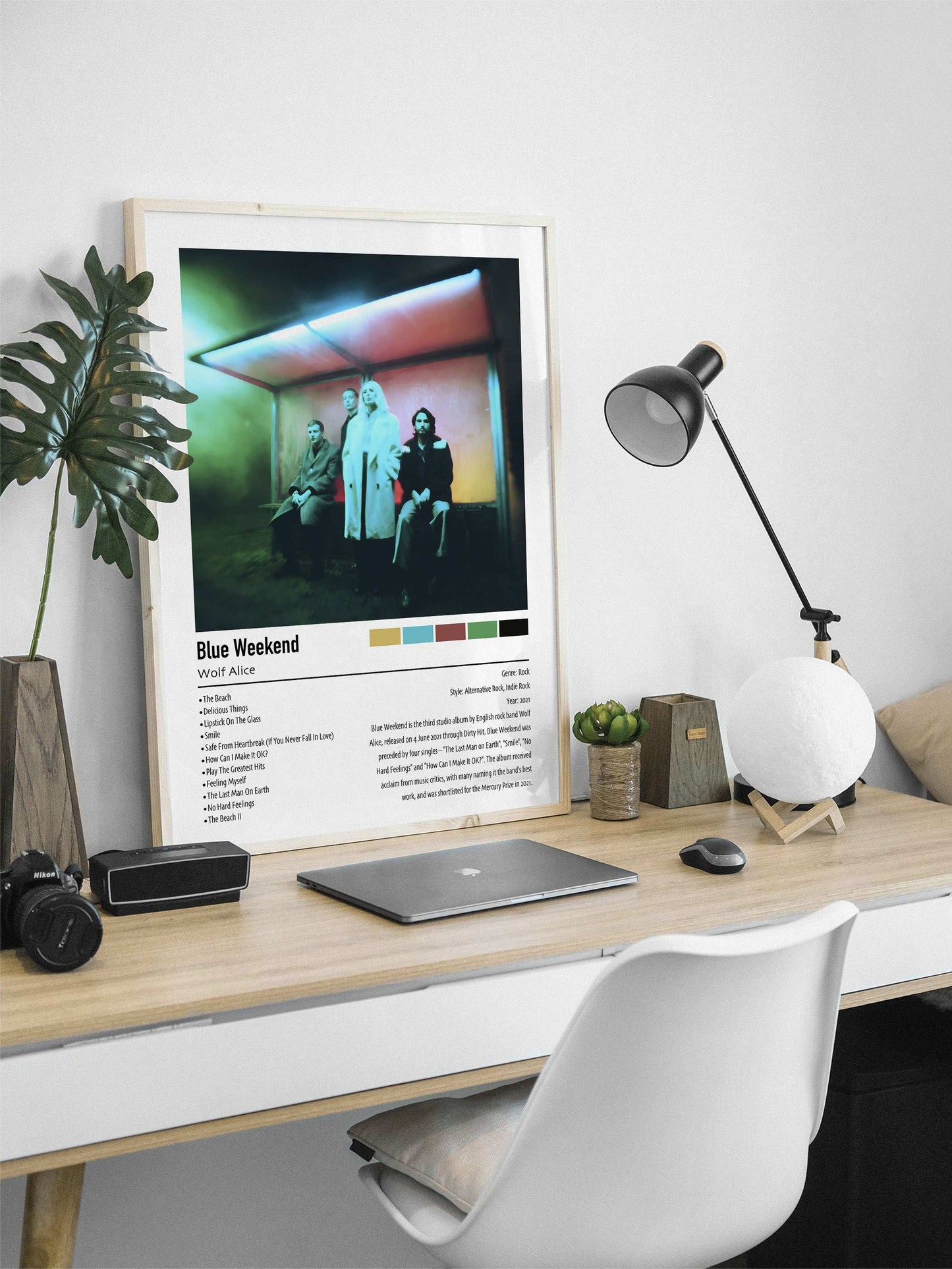 Wolf Alice | Blue Weekend | Custom Album Cover Poster Print