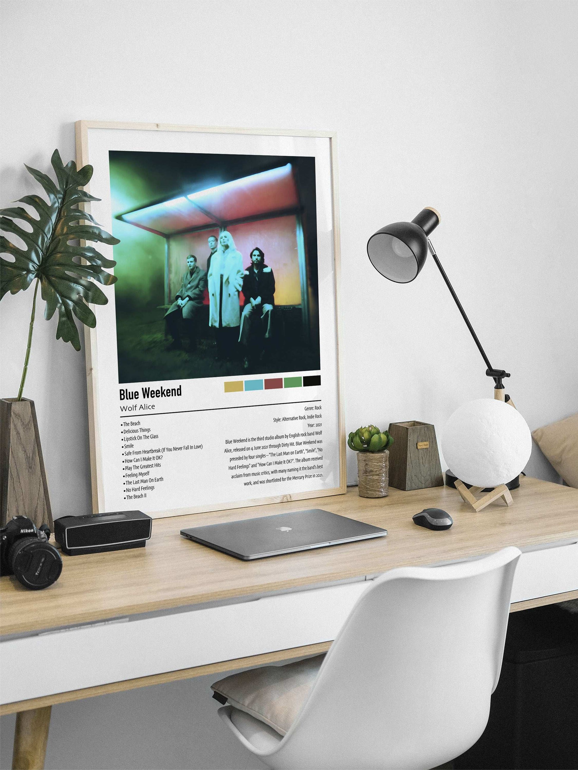 Wolf Alice | Blue Weekend | Custom Album Cover Poster Print