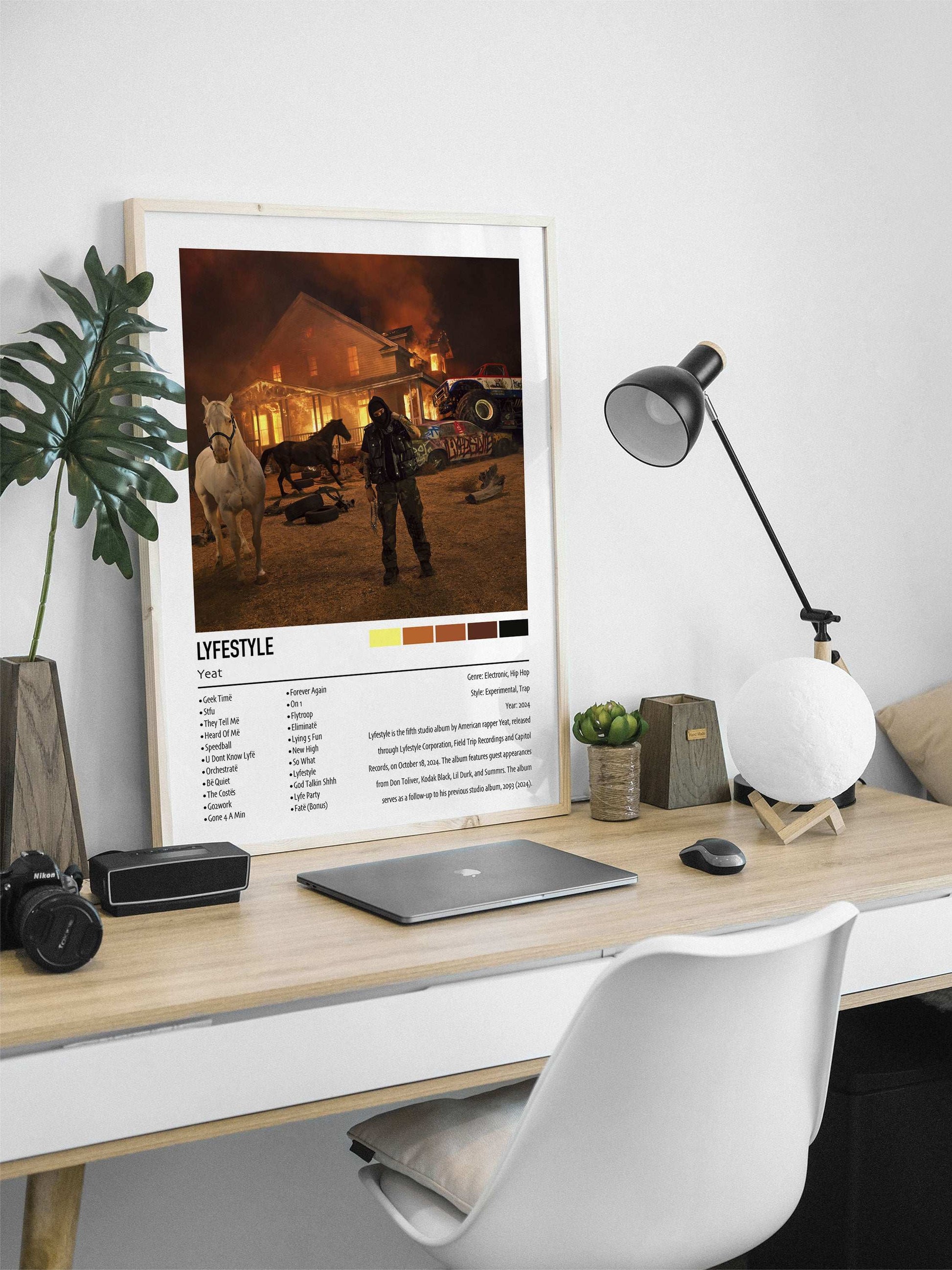 Yeat | LYFESTYLE | Custom Album Cover Poster Print