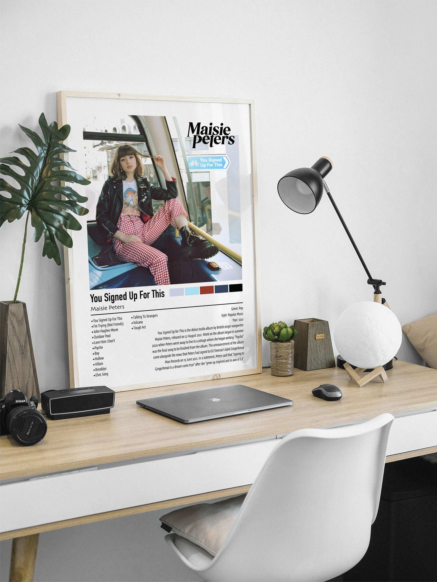 Maisie Peters | You Signed Up For This| Custom Album Cover Poster Print