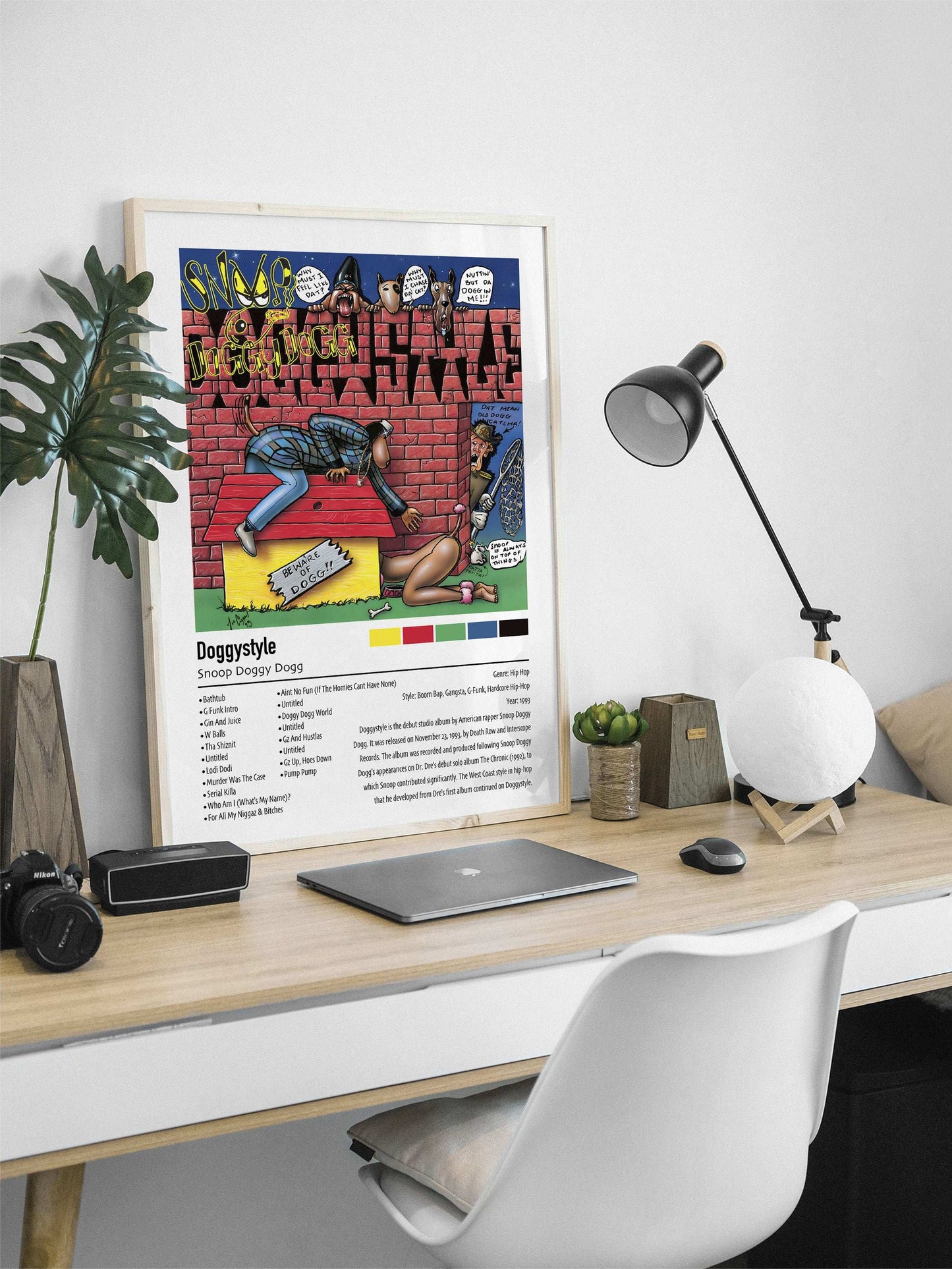 Snoop Doggy Dogg | Doggystyle | Custom Album Cover Poster Print