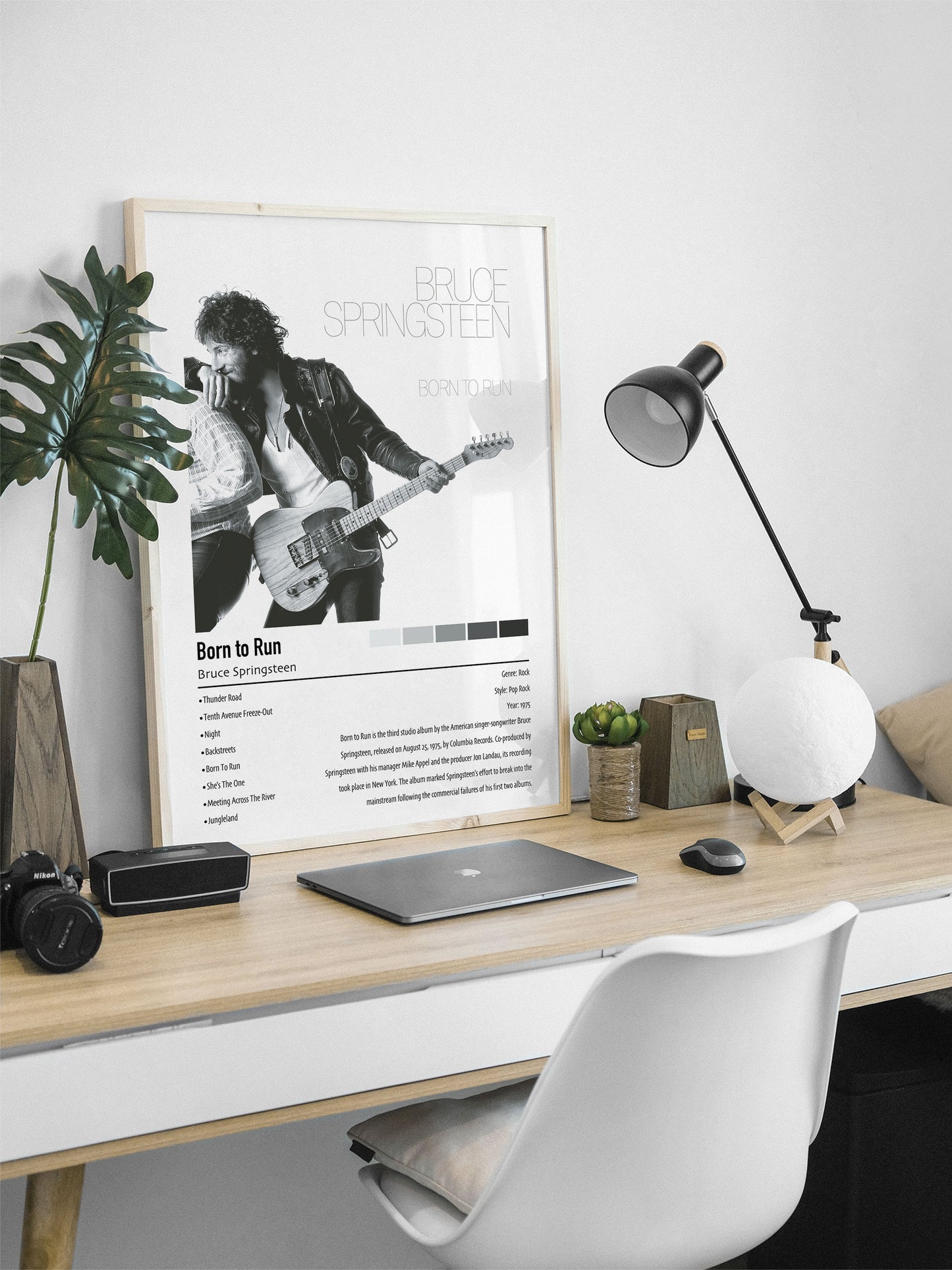 Bruce Springsteen | Born To Run | Custom Album Cover Poster Print