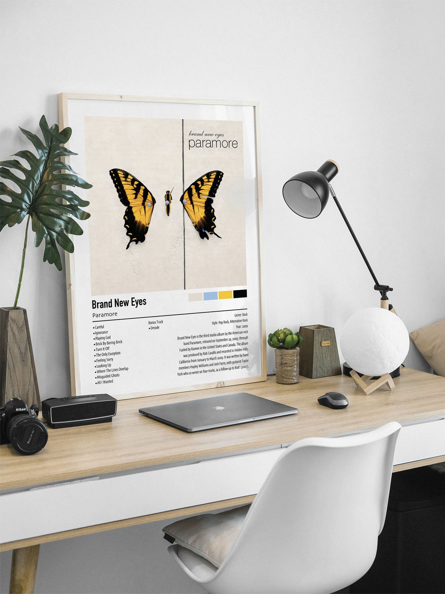 Paramore | Brand New Eyes | Custom Album Cover Poster Print