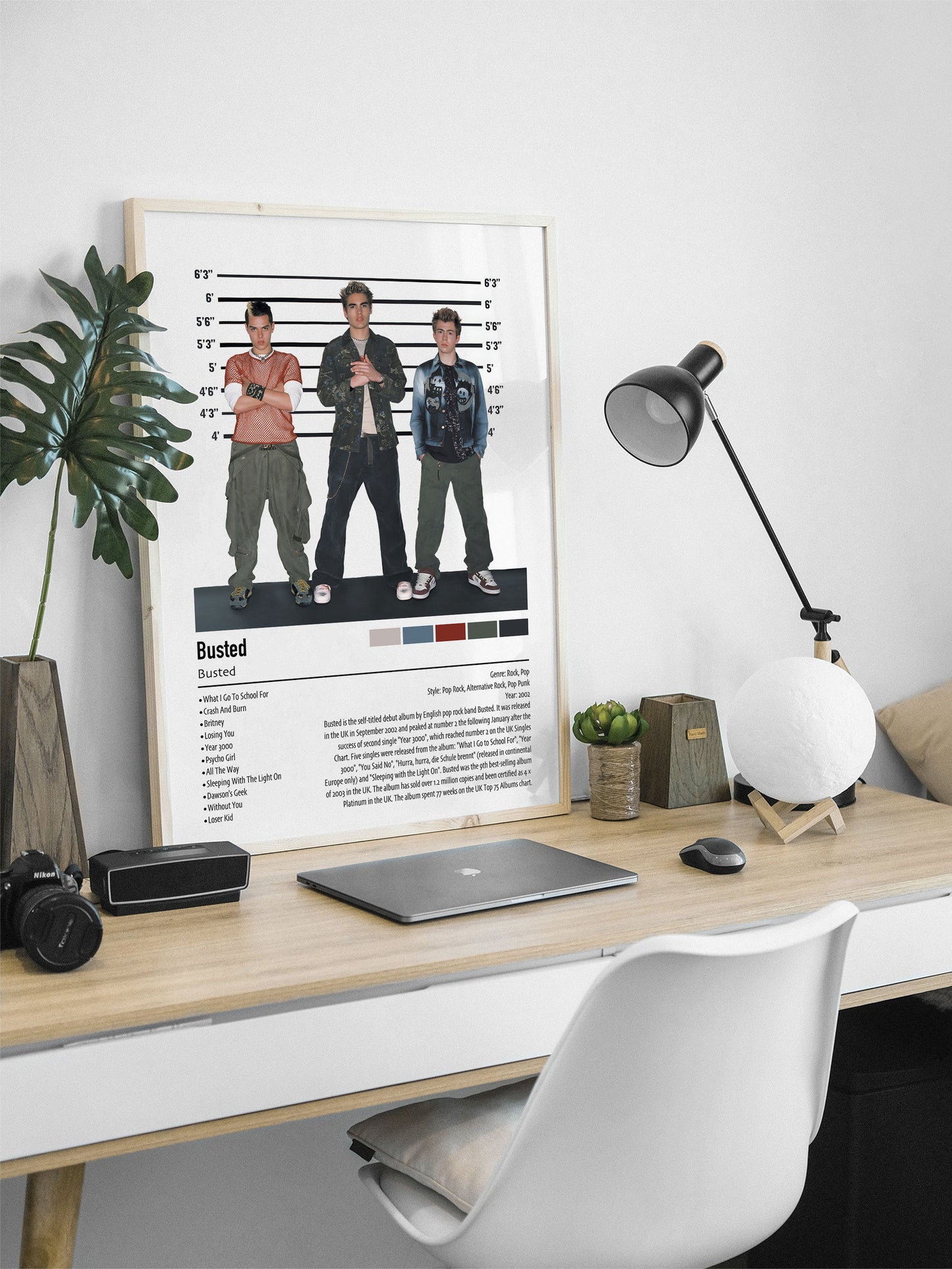 Busted | Busted | Custom Album Cover Poster Print