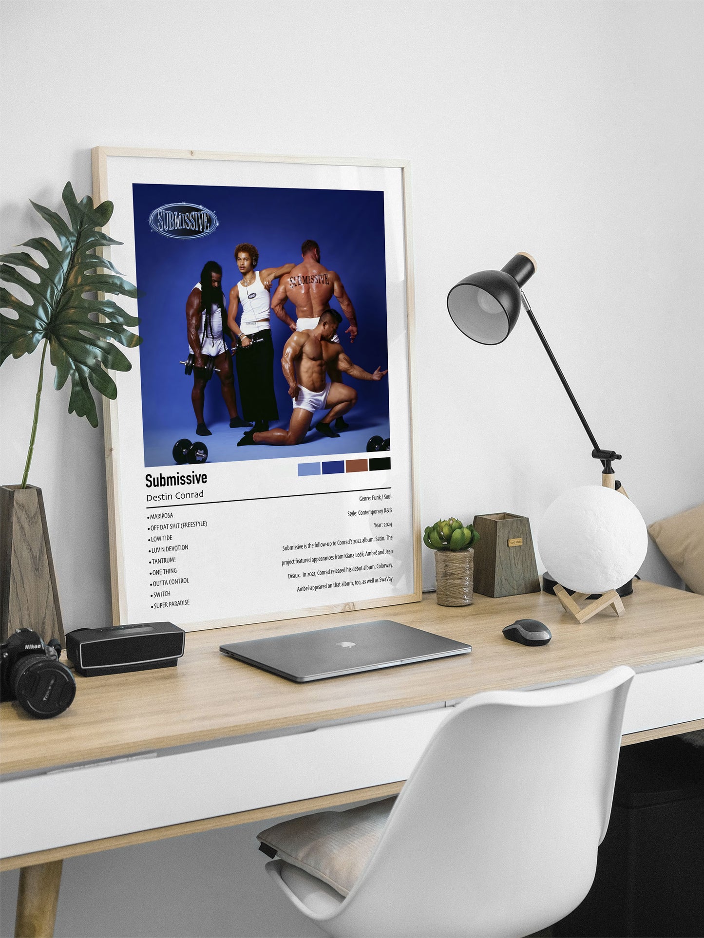 Destin Conrad | Submissive | Custom Album Cover Poster Print