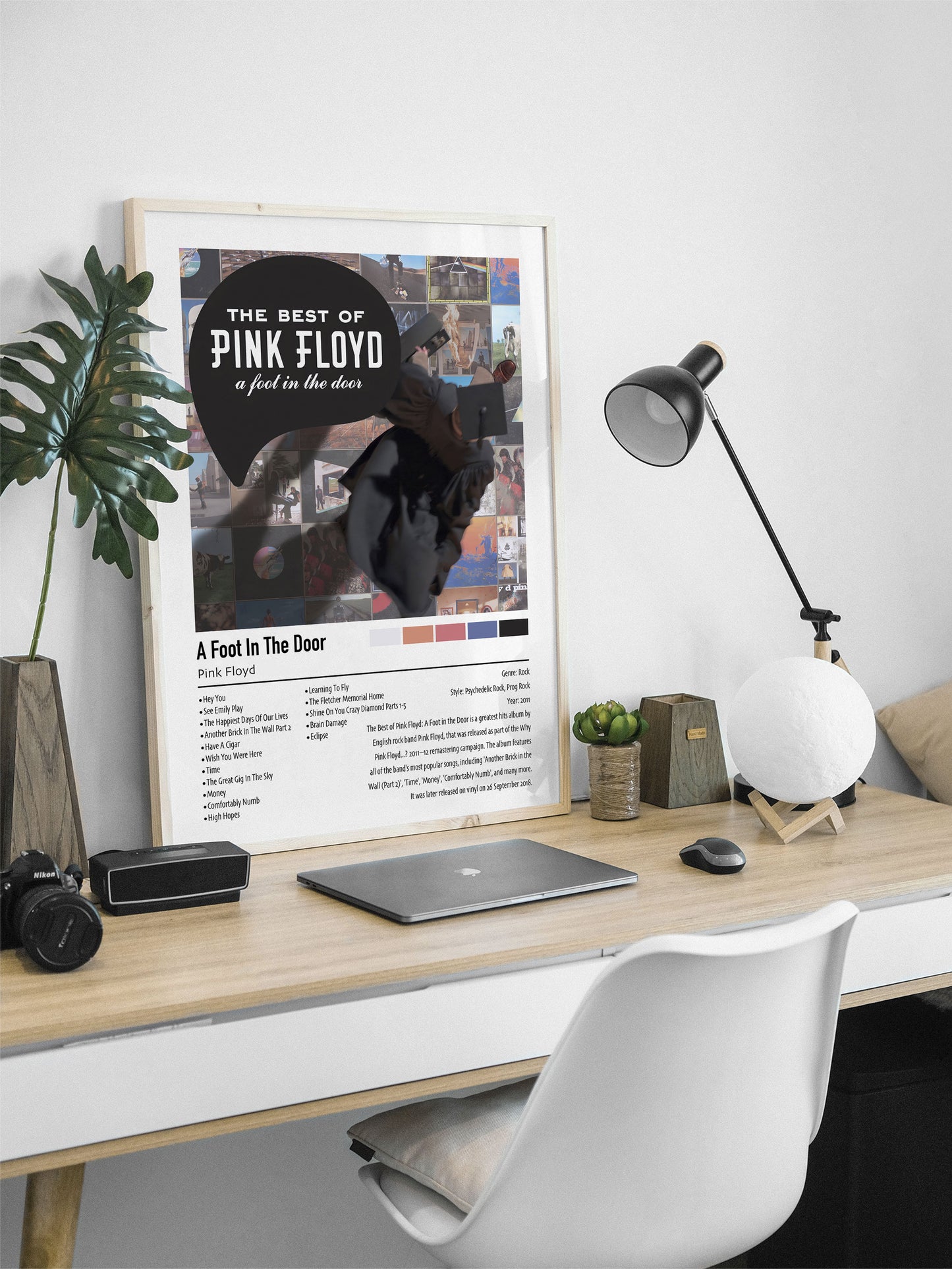 Pink Floyd | A Foot In The Door | Custom Album Cover Poster Print