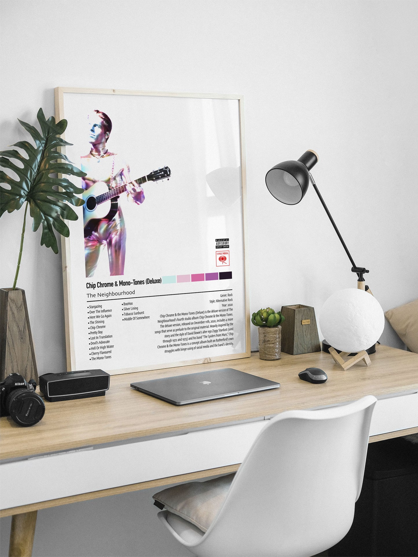 The Neighbourhood | Chip Chrome & Mono-Tones (Deluxe) | Custom Album Cover Poster Print