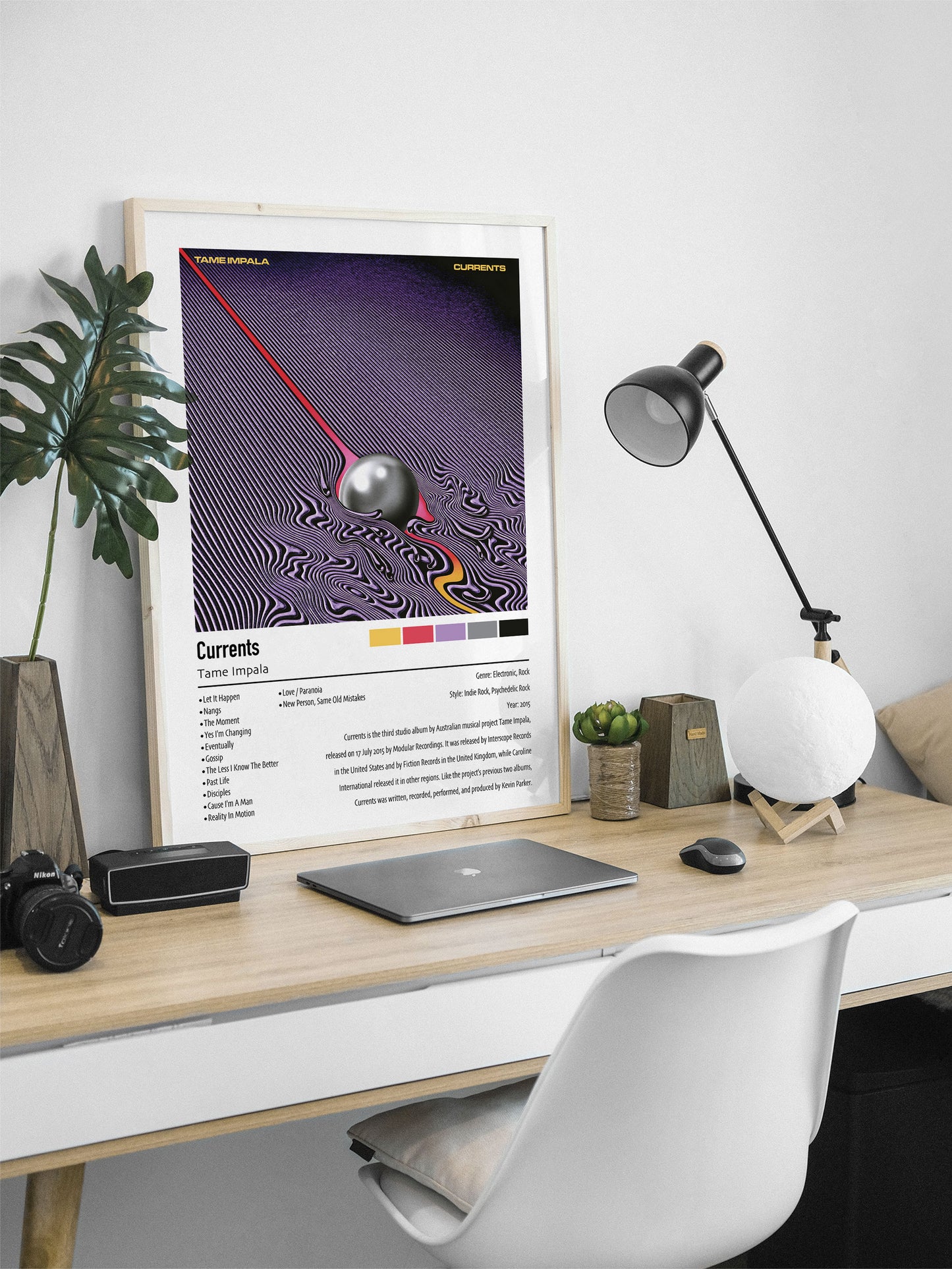 Tame Impala | Currents | Custom Album Cover Poster Print