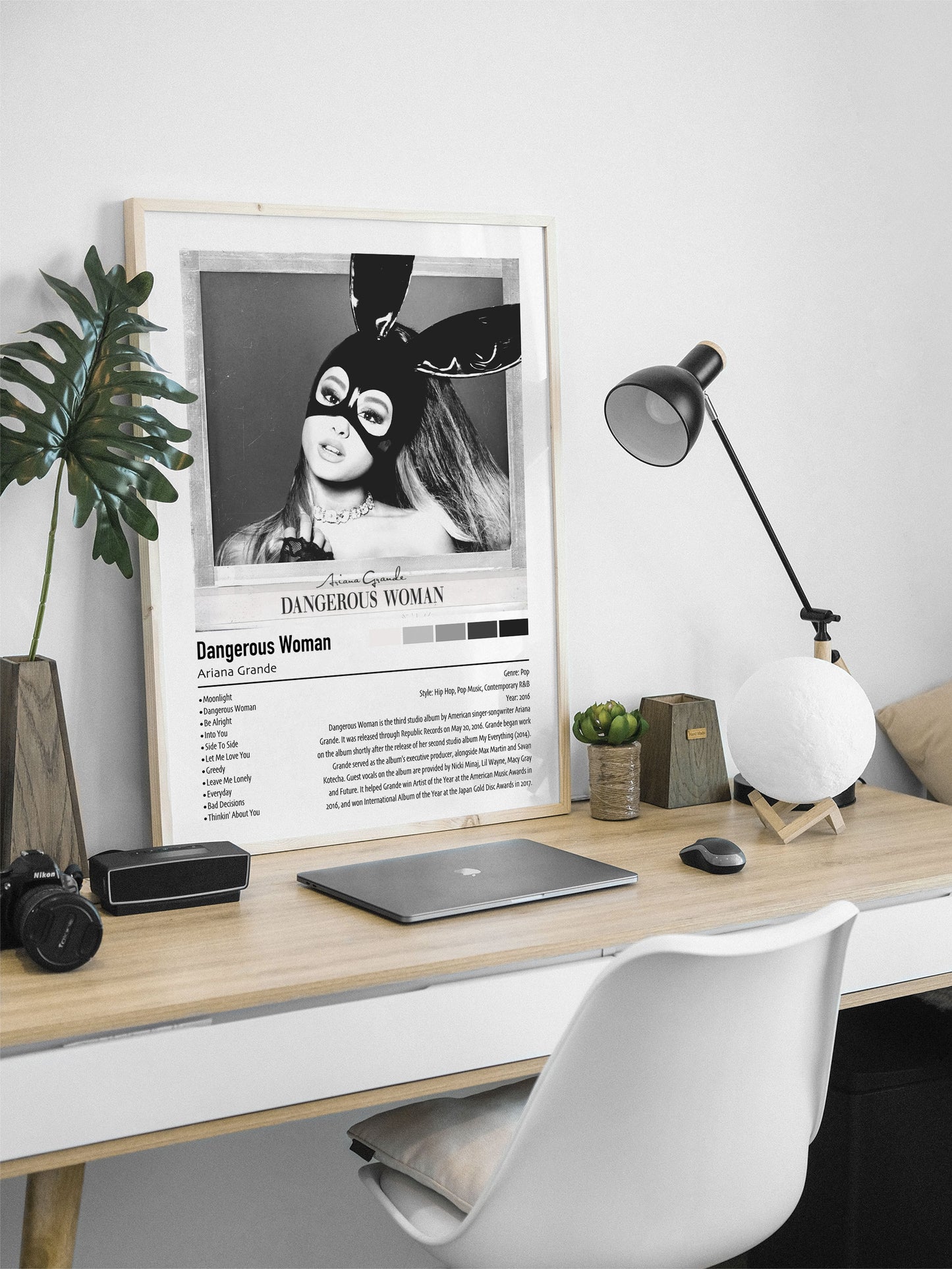 Ariana Grande | Dangerous Woman | Custom Album Cover Poster Print