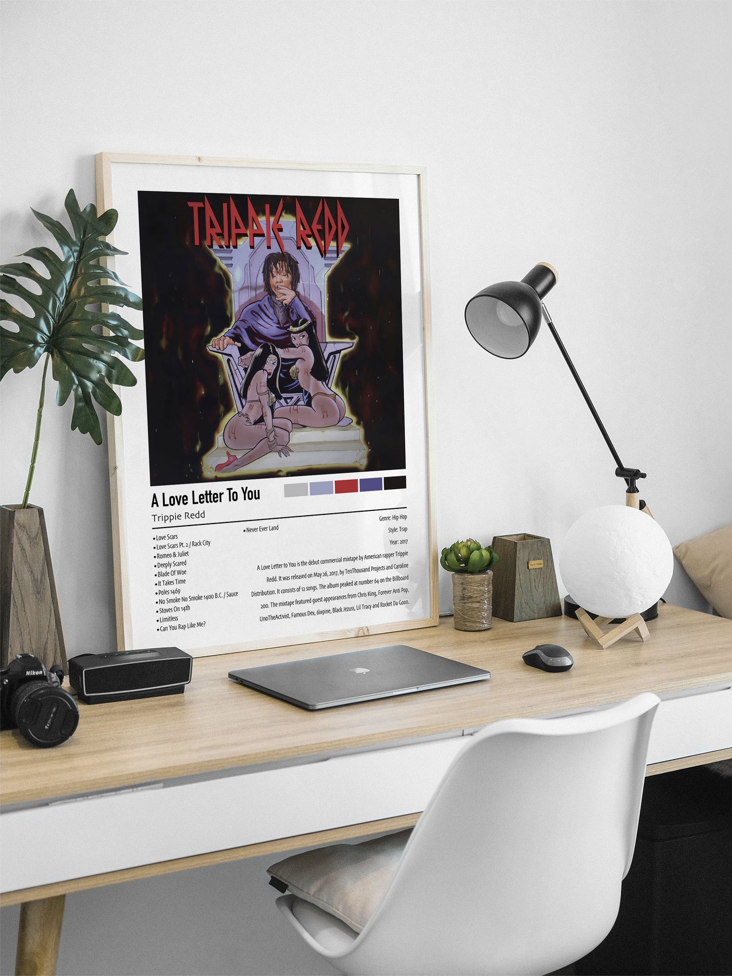 Trippie Redd | A Love Letter To You | Custom Album Cover Poster Print