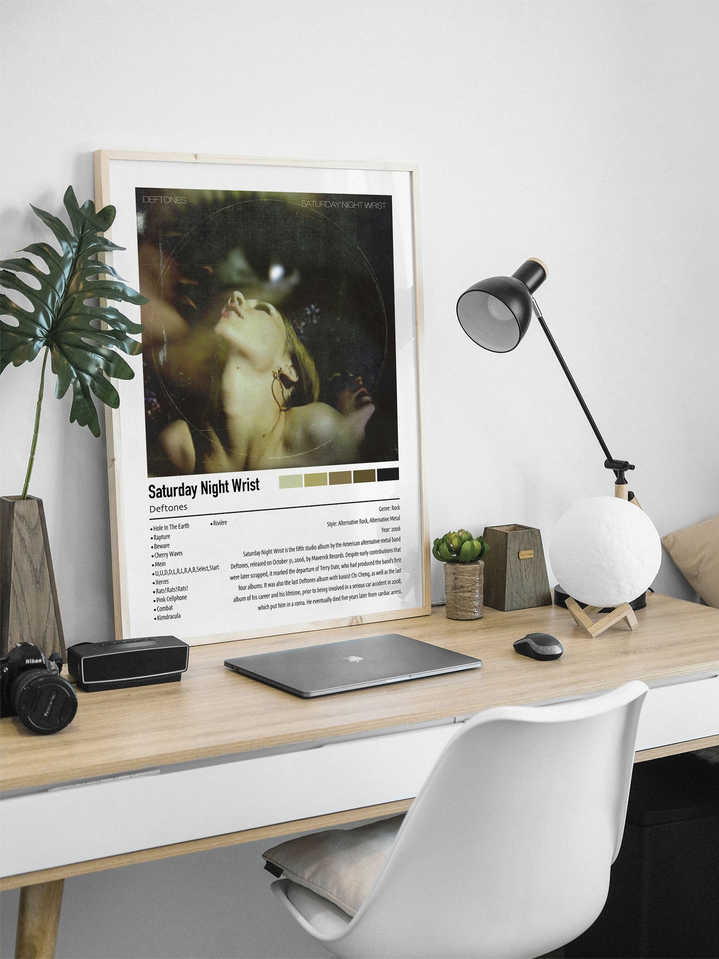 Deftones | Saturday Night Wrist | Custom Album Cover Poster Print