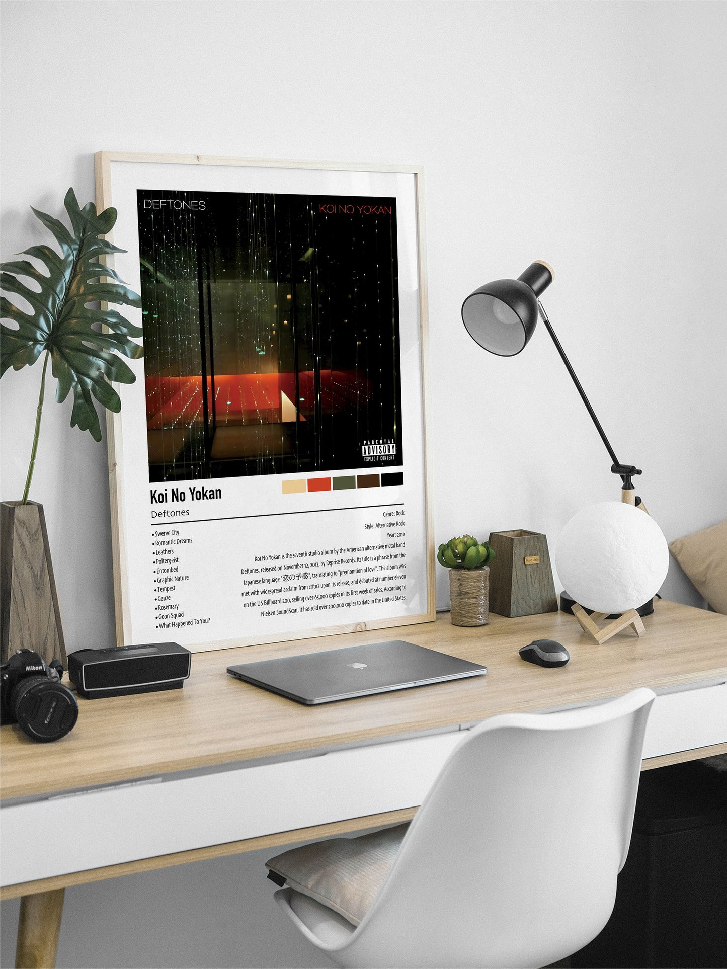 Deftones | Koi No Yokan | Custom Album Cover Poster Print