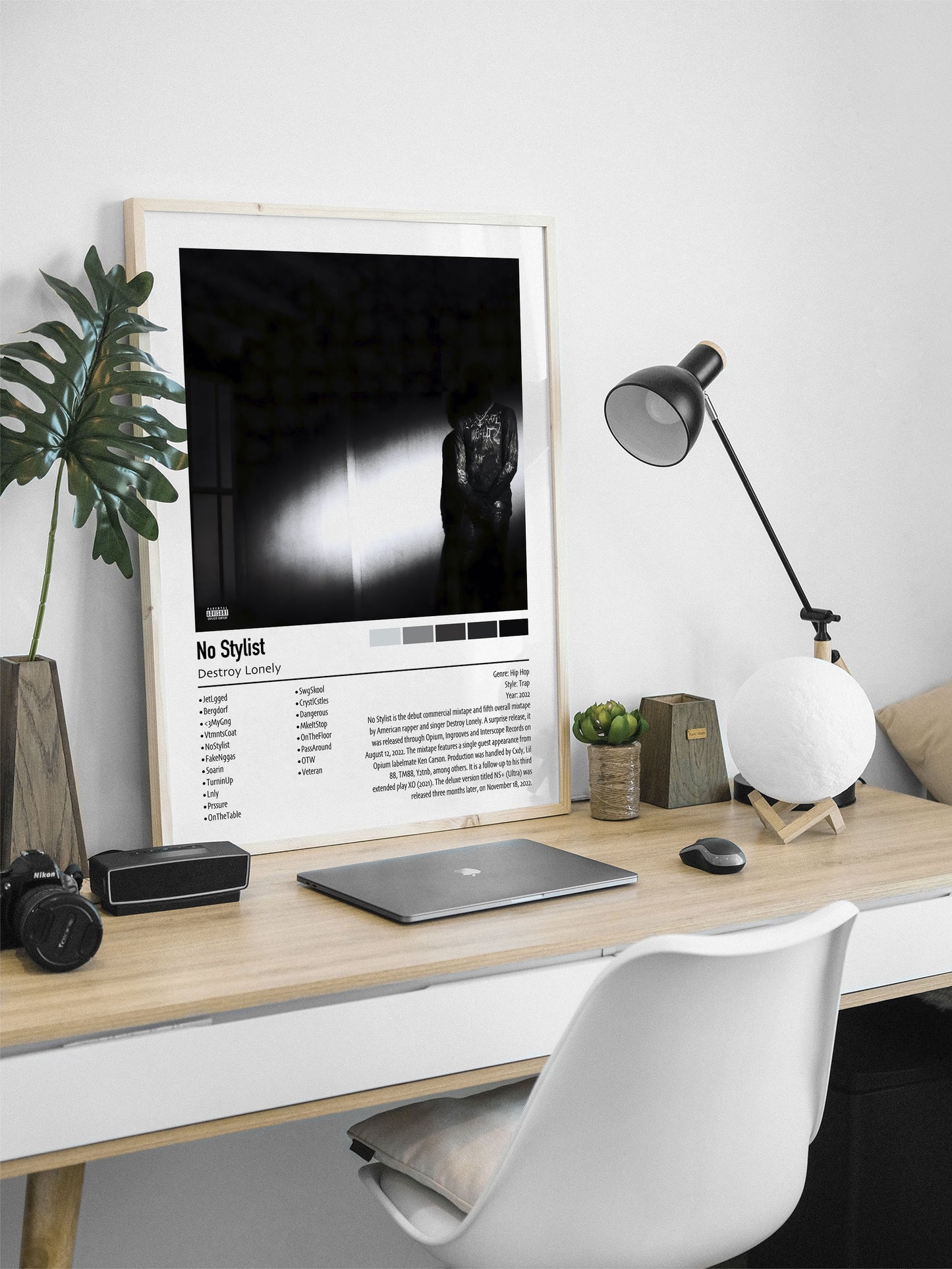 Destroy Lonely | No Stylist | Custom Album Cover Poster Print