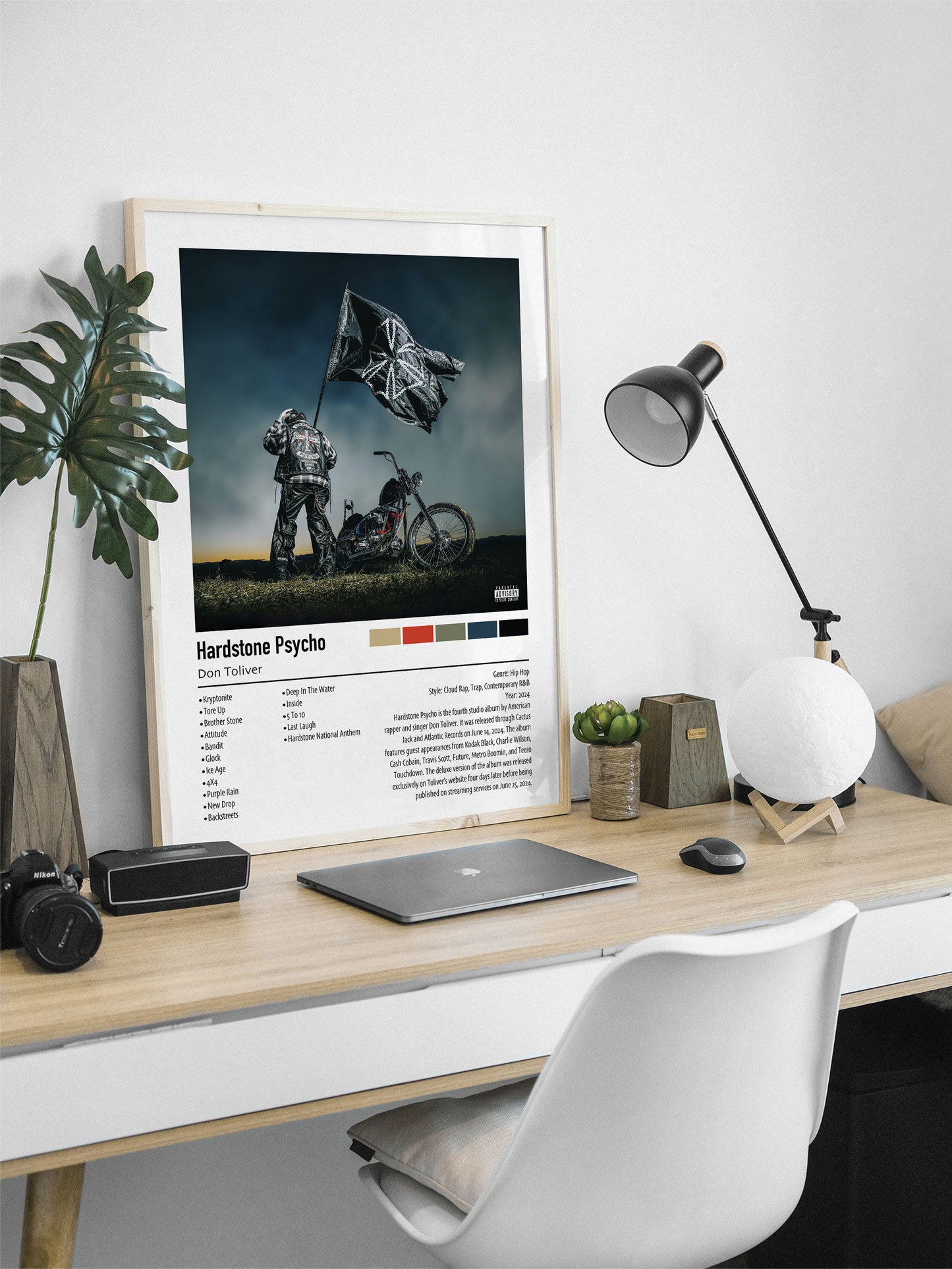 Don Toliver | Hardstone Psycho | Custom Album Cover Poster Print