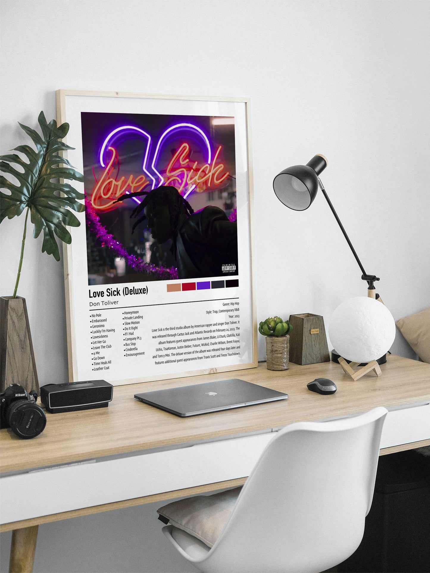 Don Toliver | Love Sick (Deluxe)| Custom Album Cover Poster Print