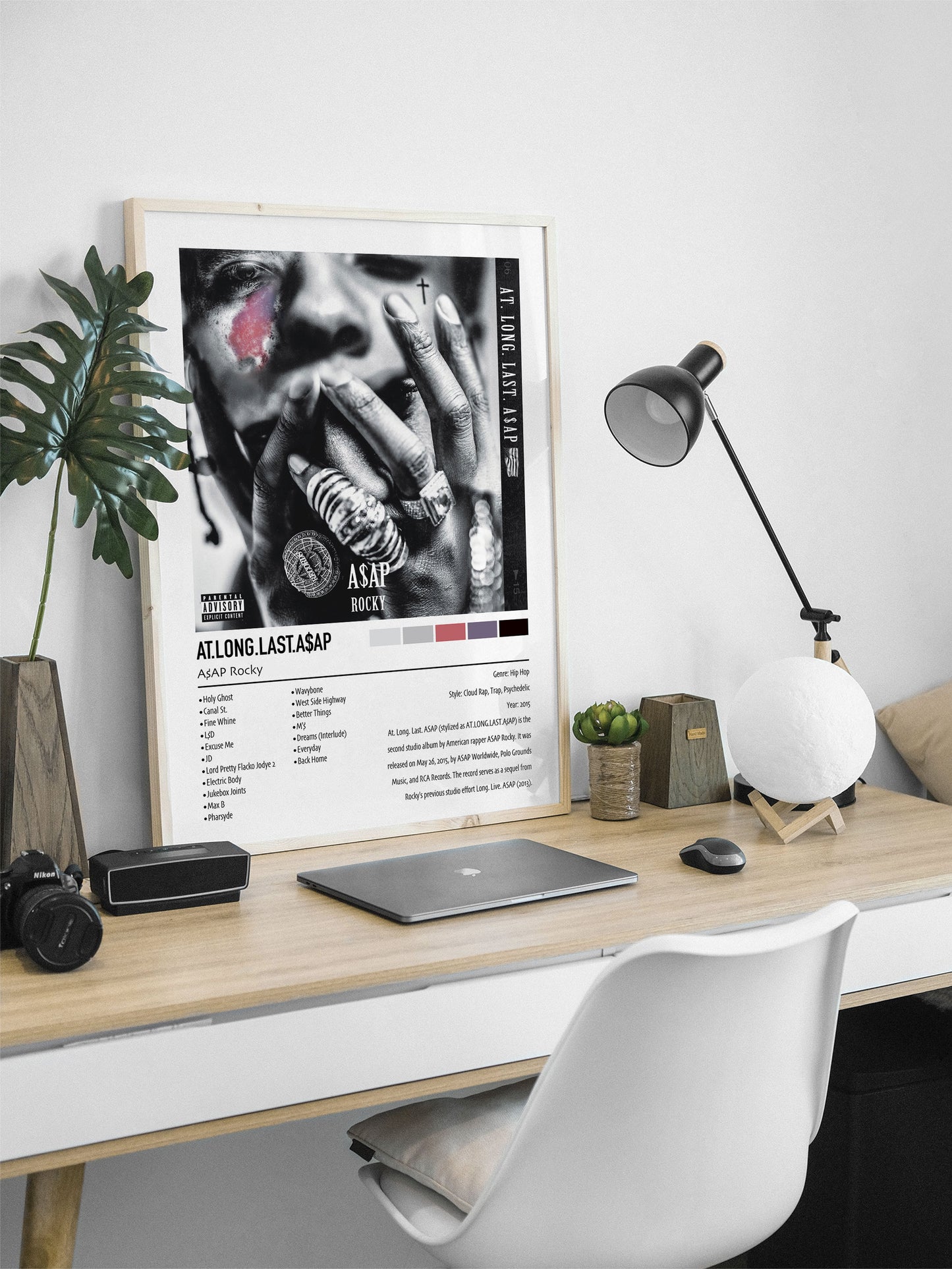 A$AP Rocky | AT.LONG.LAST.A$AP | Custom Album Cover Poster Print