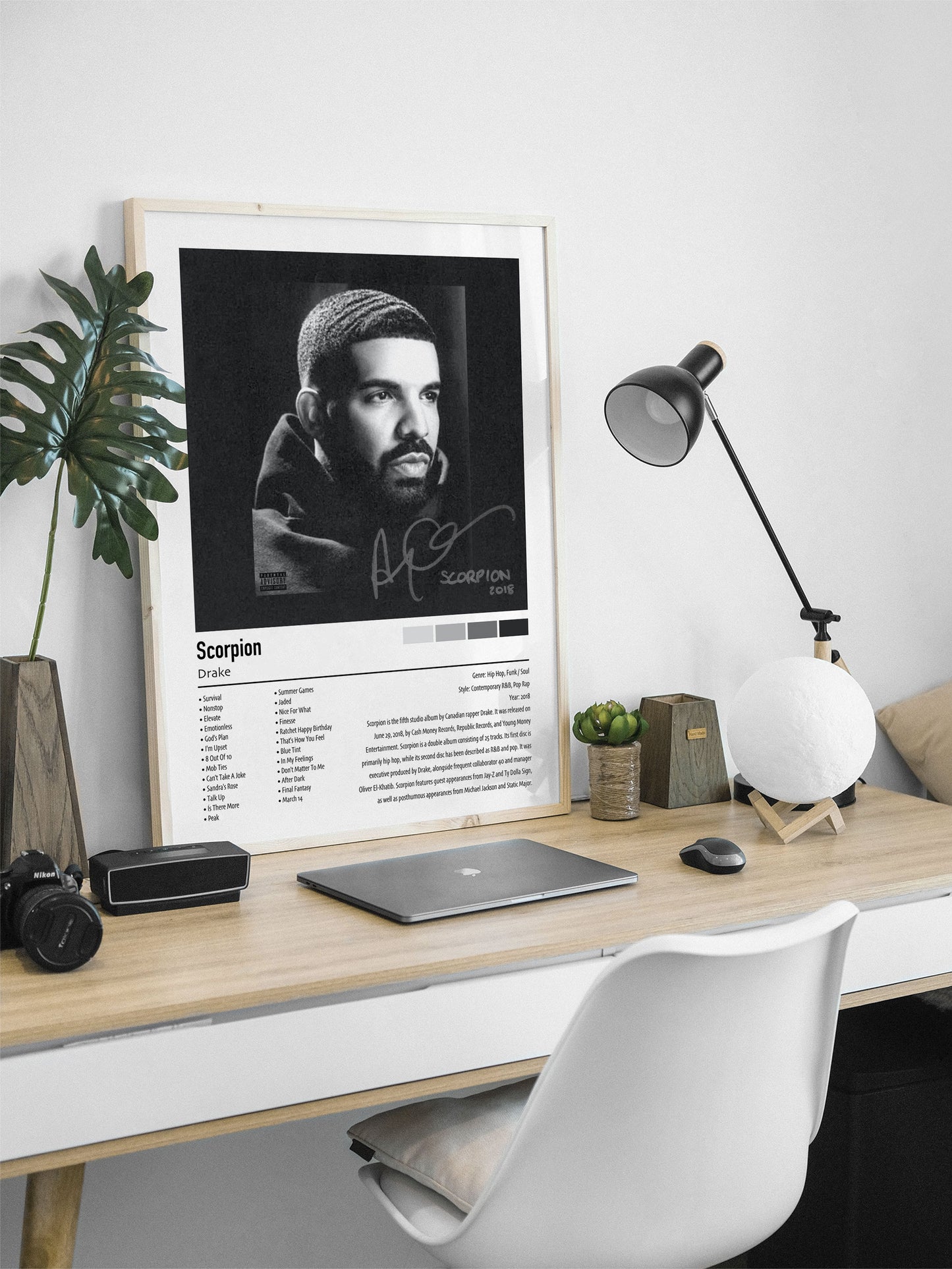 Drake | Scorpion | Custom Album Cover Poster Print