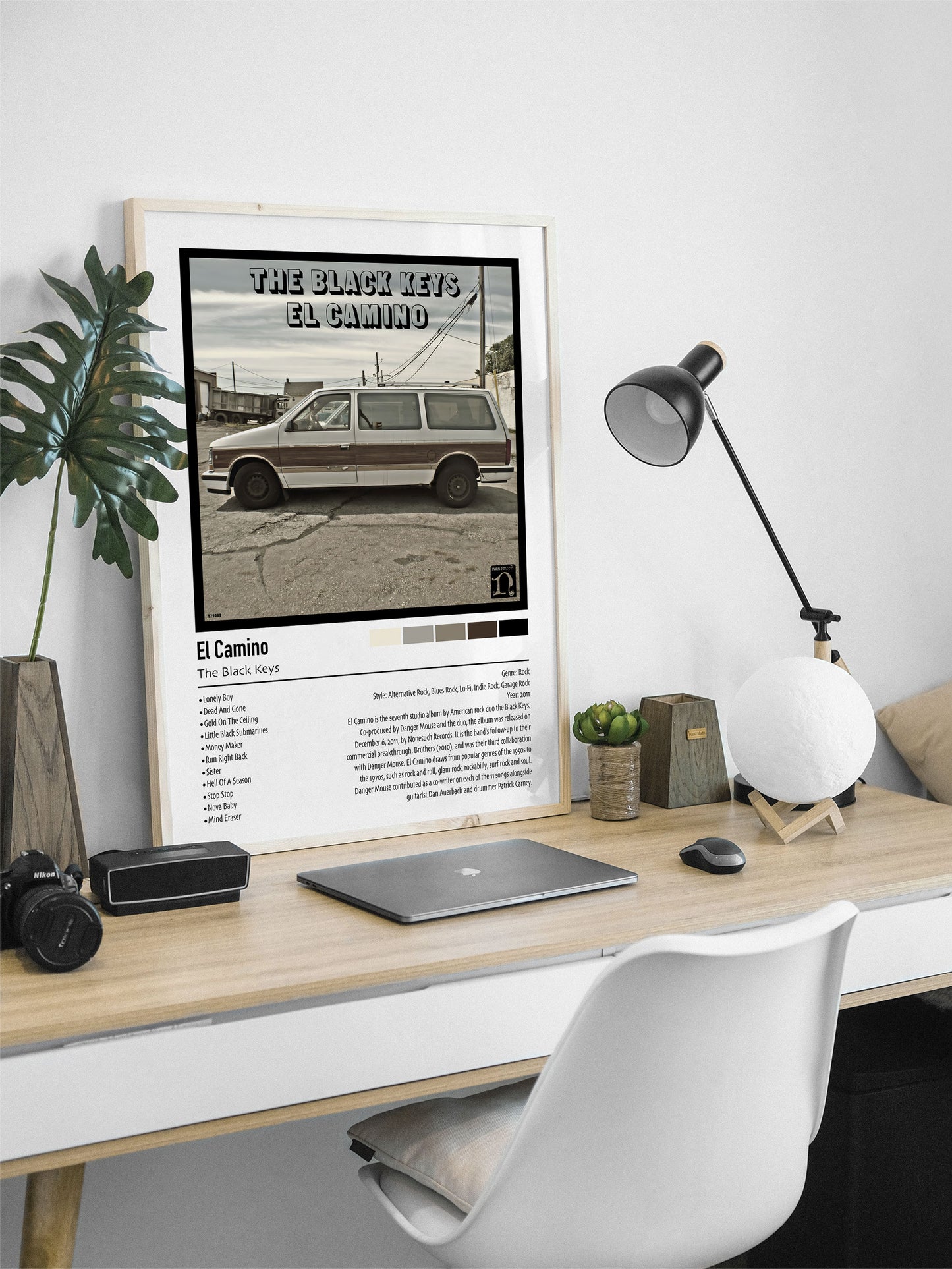 The Black Keys | El Camino | Custom Album Cover Poster Print