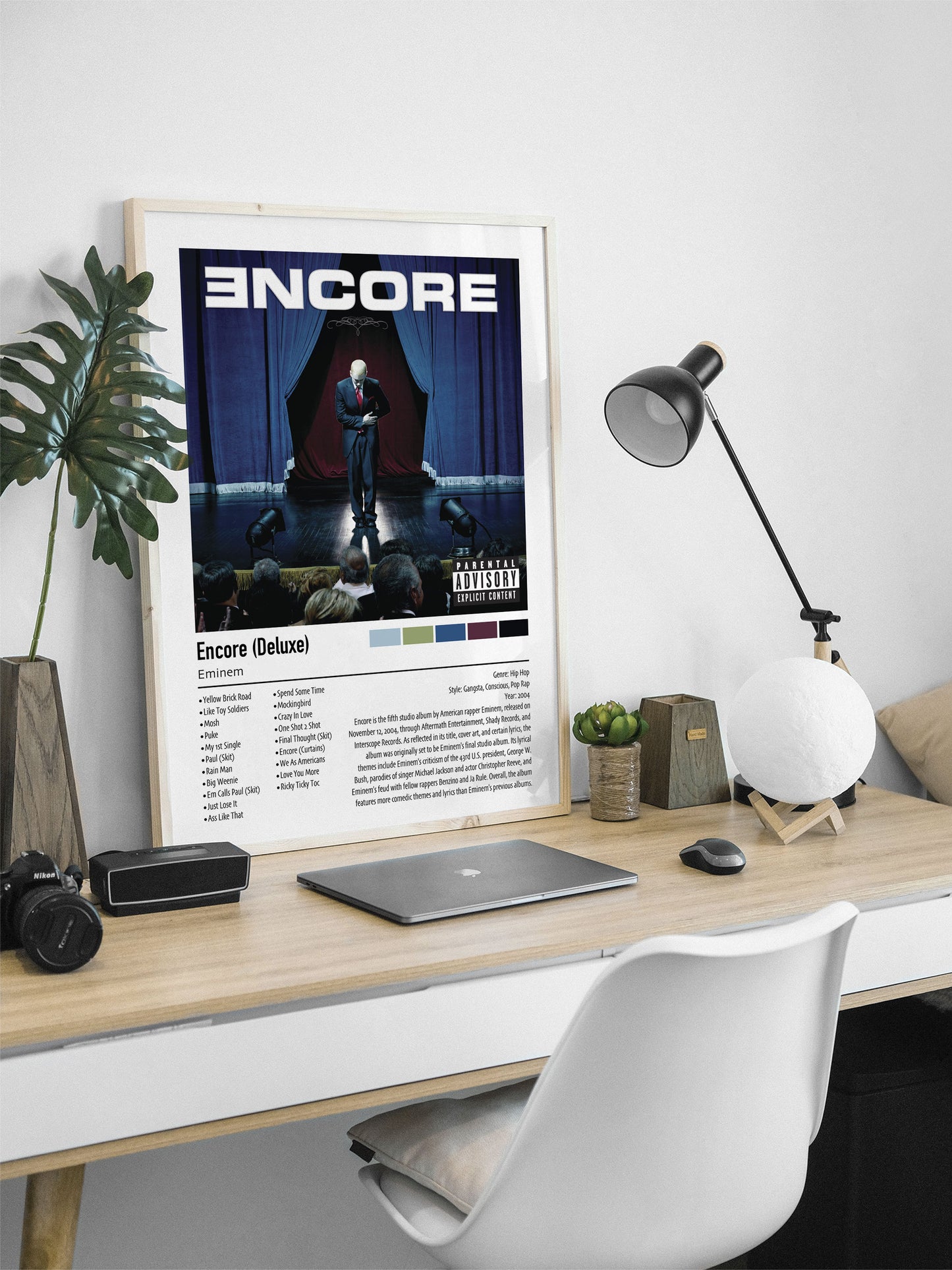 Eminem | Encore (Deluxe) | Custom Album Cover Poster Print