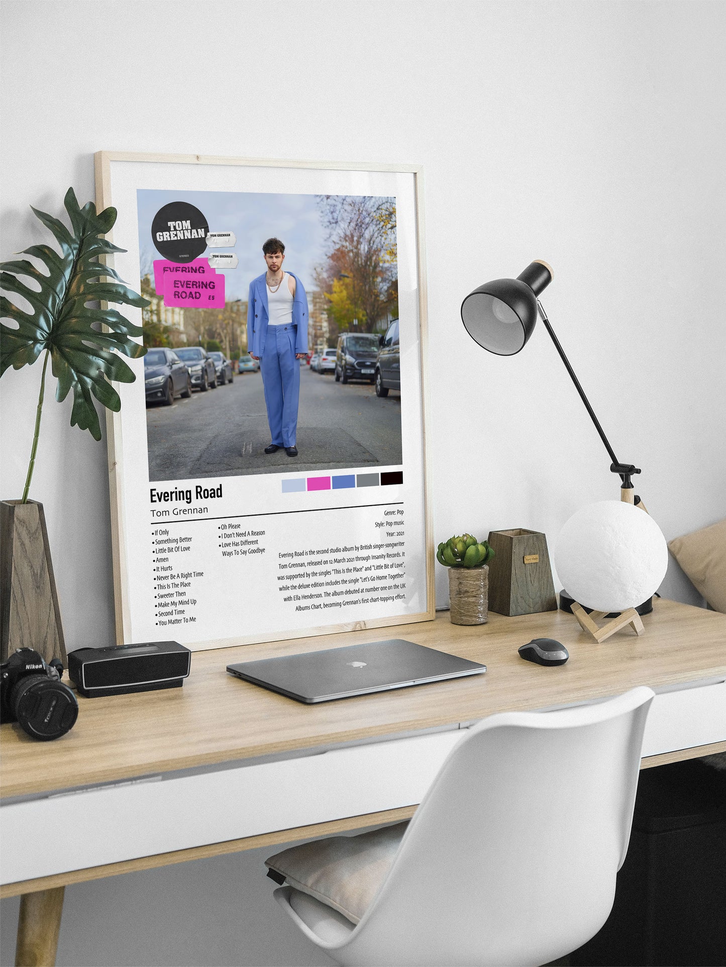 Tom Brennan | Evering Road | Custom Album Cover Poster Print